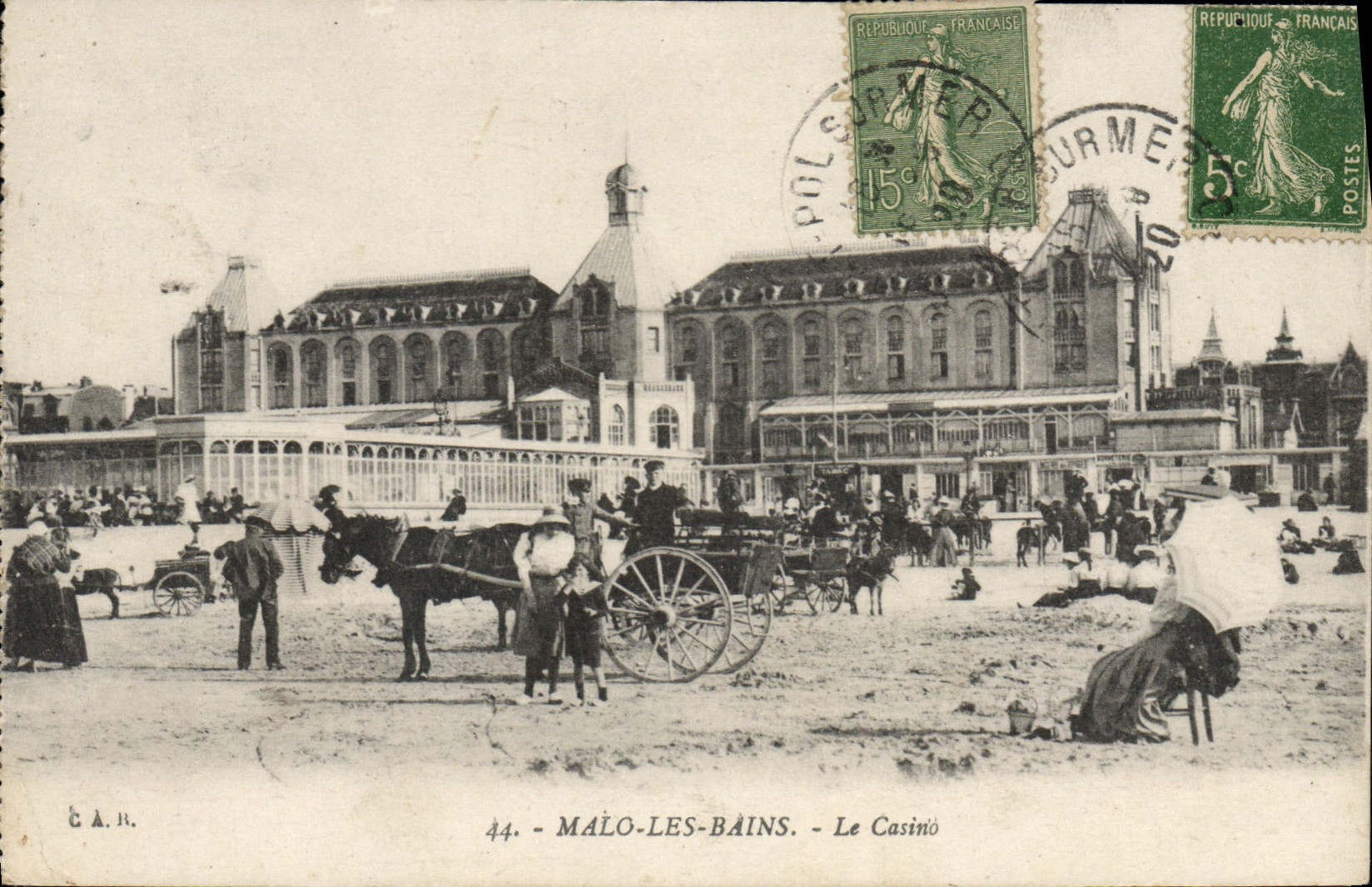 CPA Malo les Bains Le Casino 