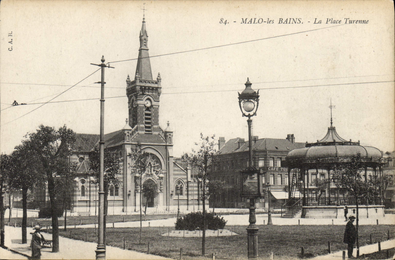 CPA Malo les Bains La Place Turenne