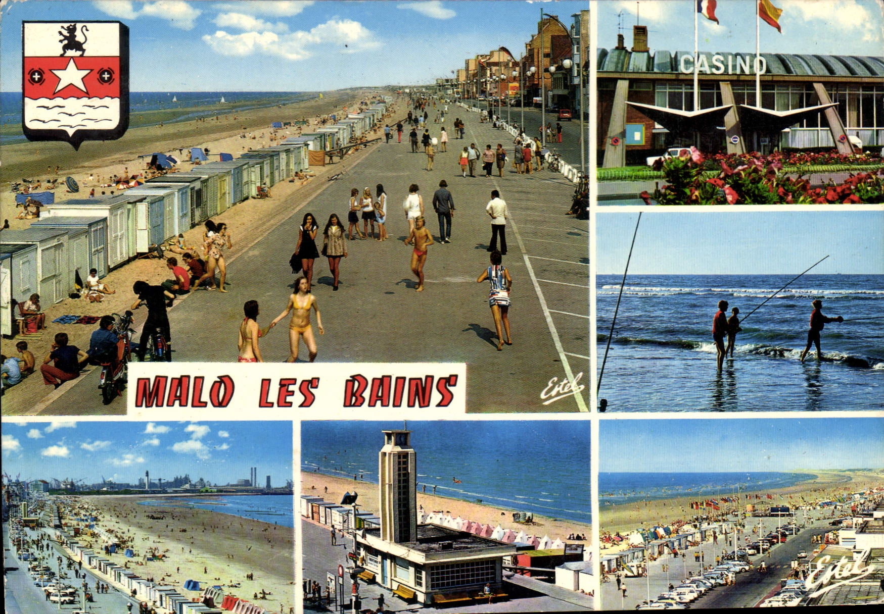 CPSM Malo les Bains La Cote D'Orale