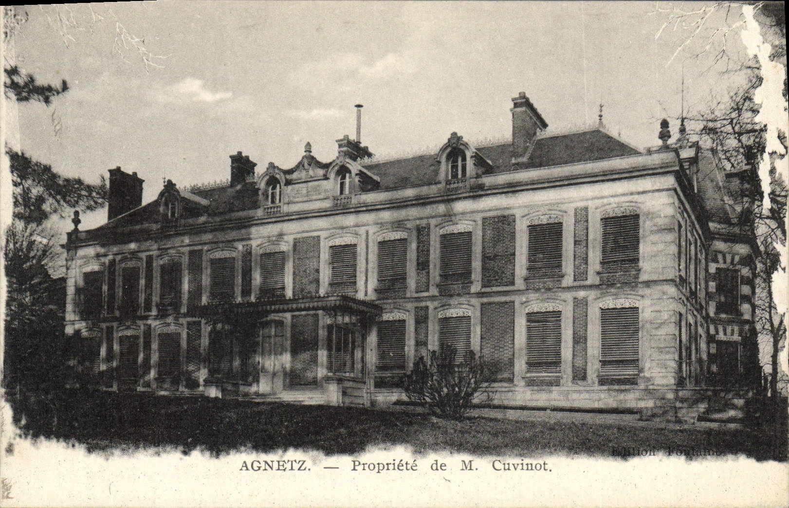 CPA Agnetz Propriete de M Cuvinot