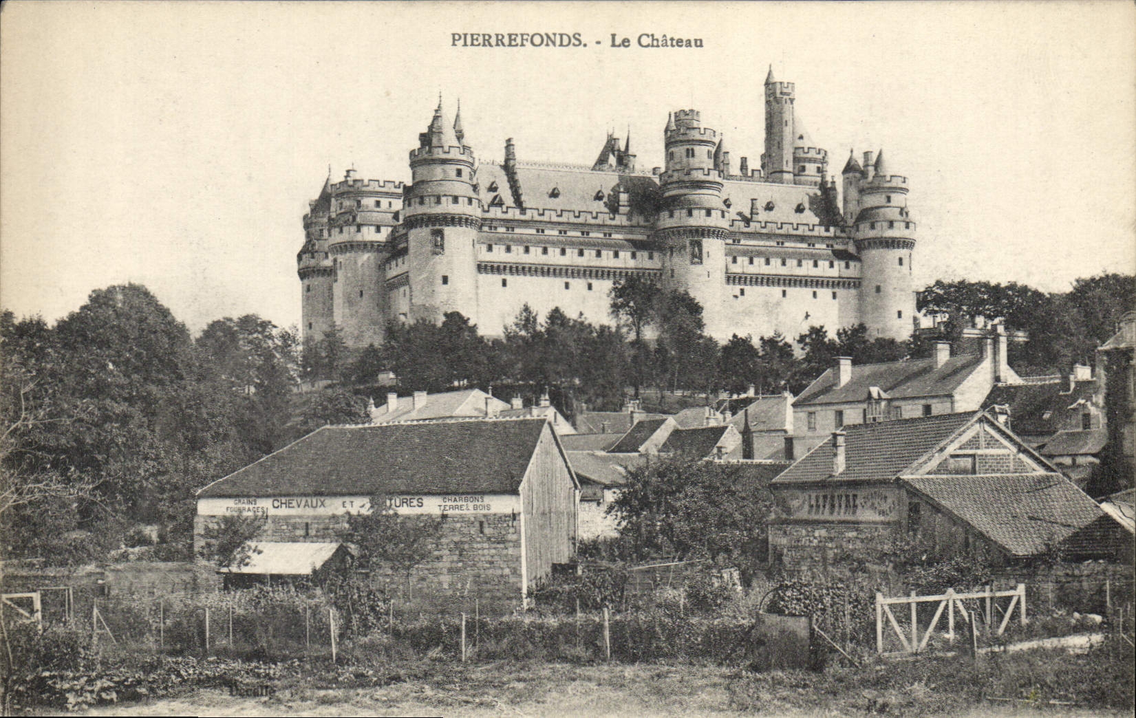 CPA Pierrefonds Le Chateau 