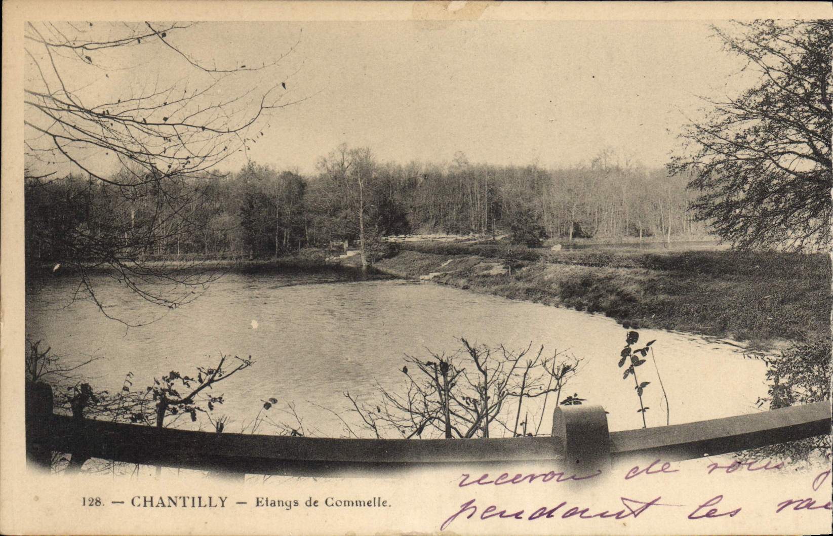 CPA Chantilly Etangs de Commelle 