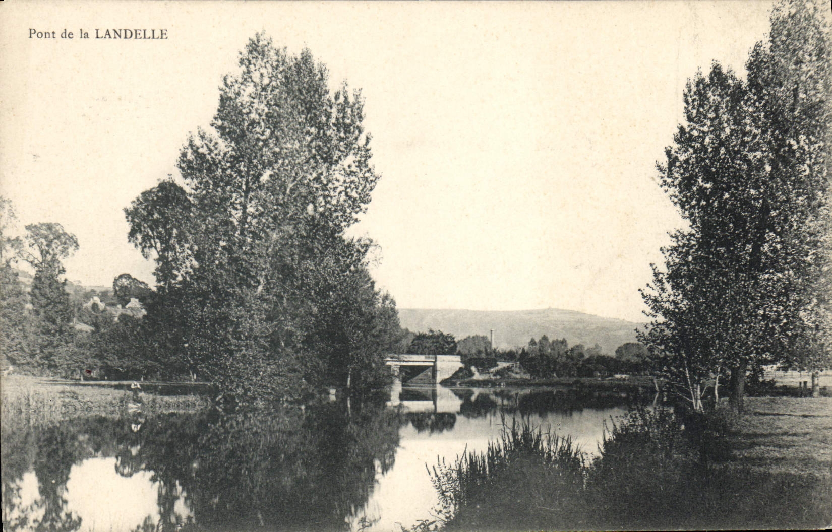CPA Pont de la Landelle 