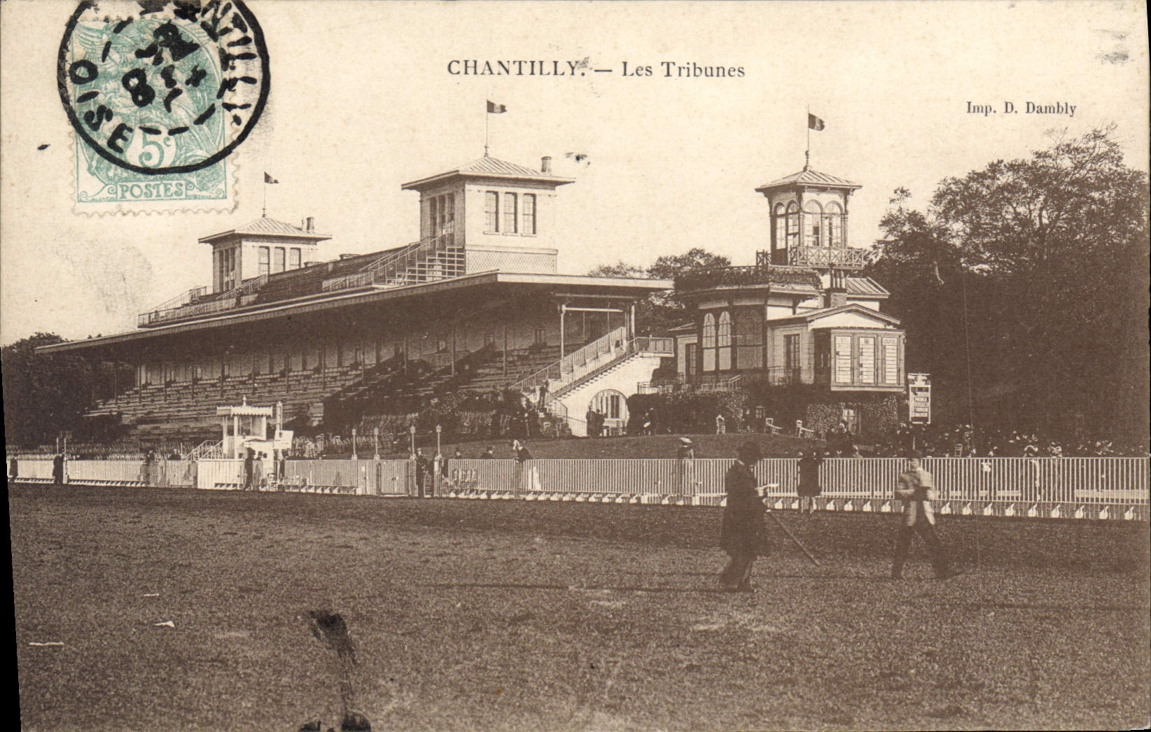 CPA Chantilly Les Tribunes 