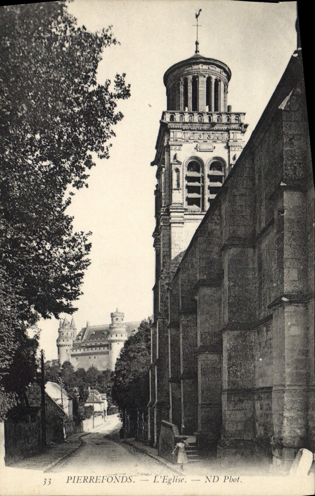 CPA Pierrefonds L'Eglise 