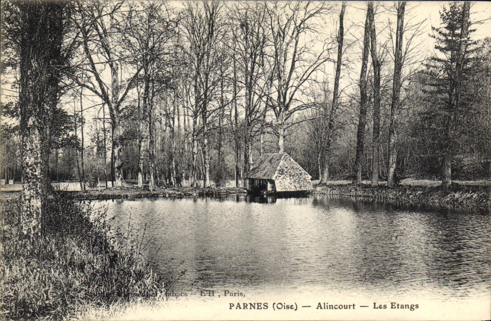 CPA Parnes Oise Alincourt Les Etangs