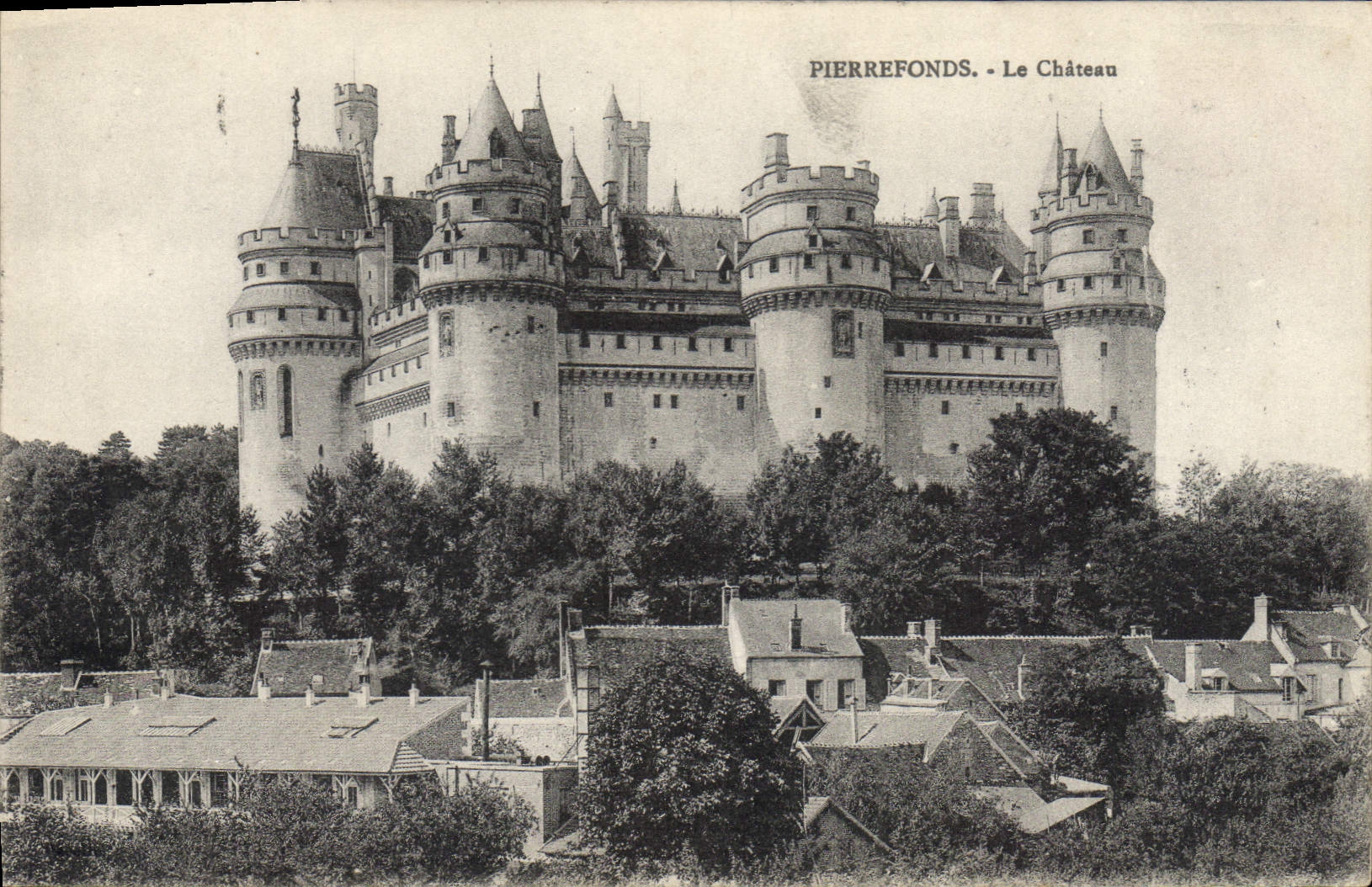 CPA Pierrefonds Le Chateau 