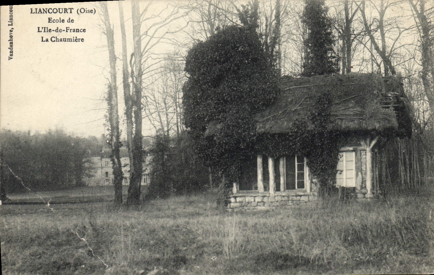 CPA Liancourt Oise Ecole de L'ile de France la Chaumiere