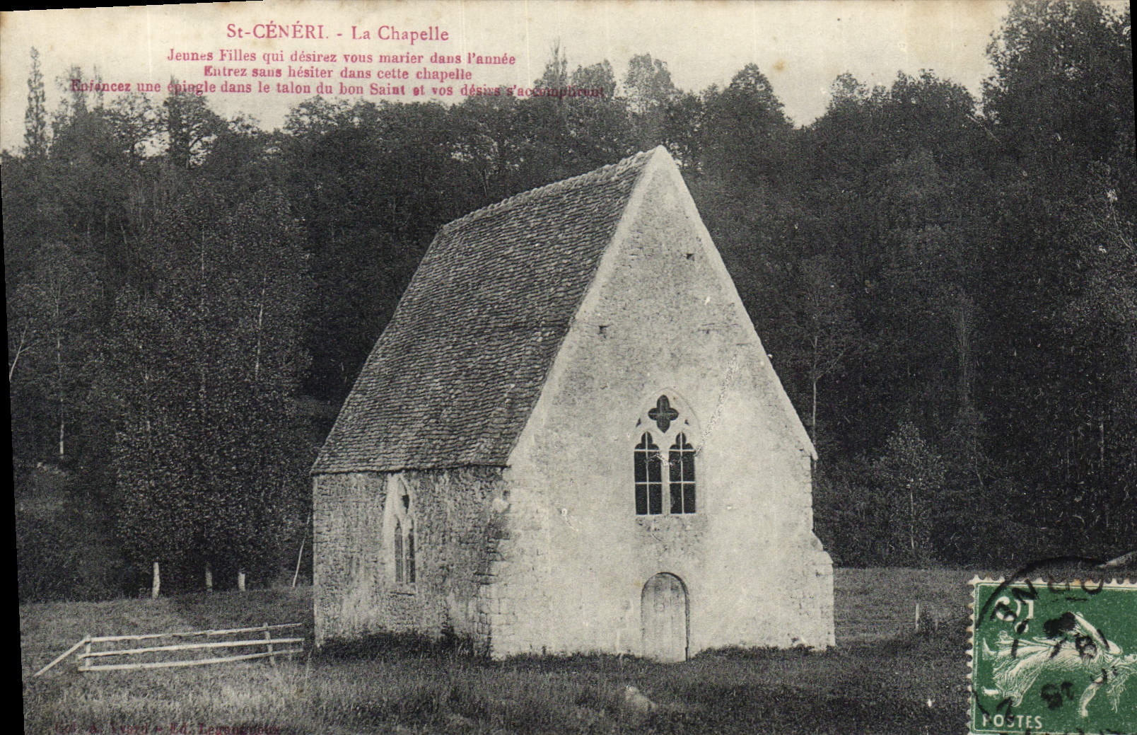 CPA Cenerie la chapelle 