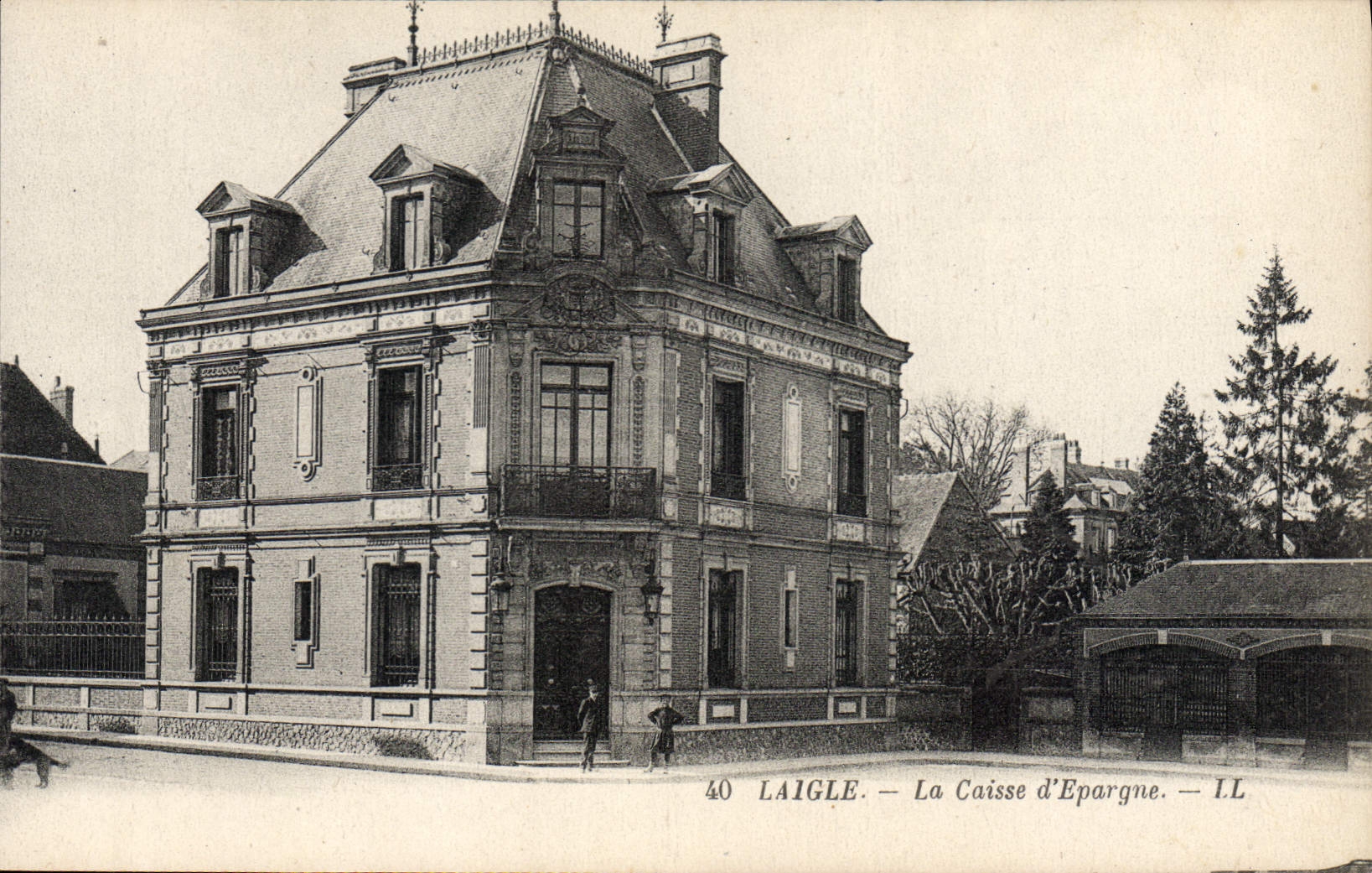 CPA Laigle la Caisse d'Epargne 