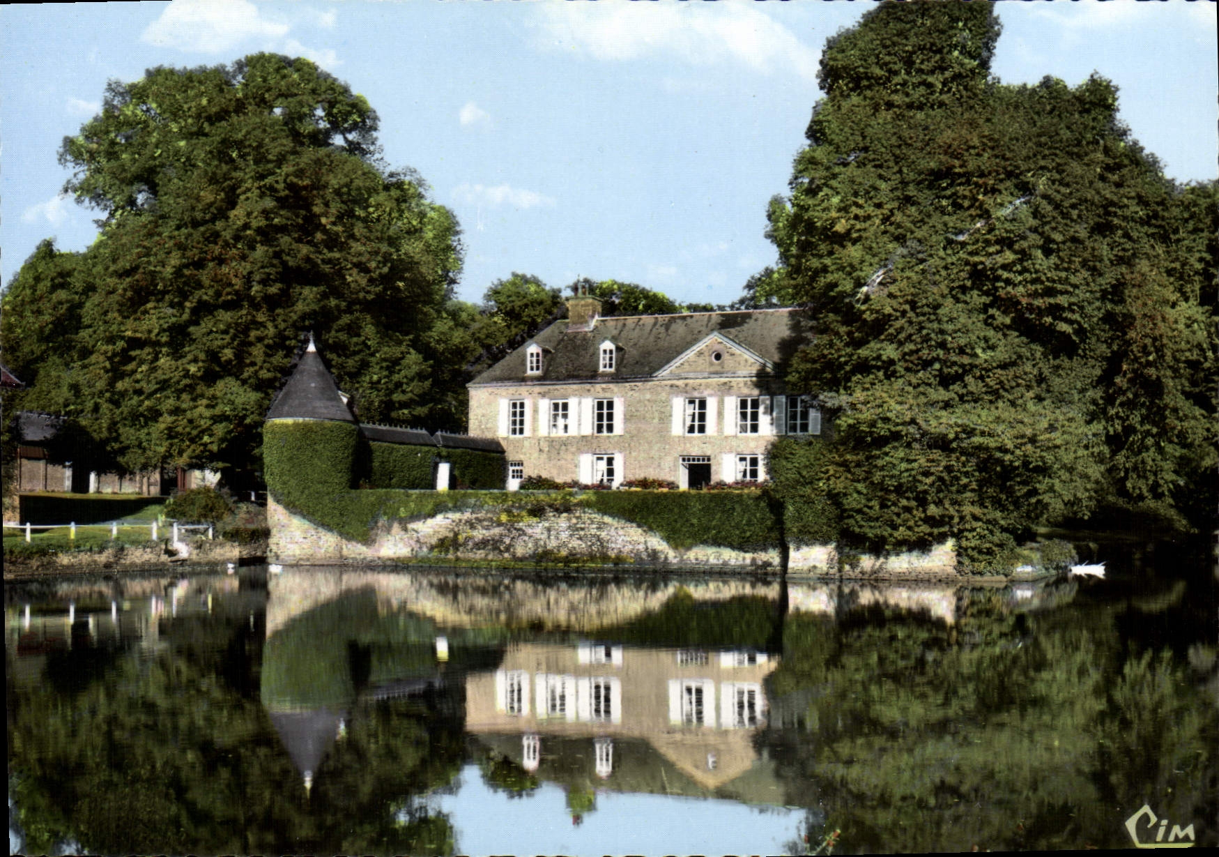 CPSM La Haute chapelle Orne manoir de la guyardiere 