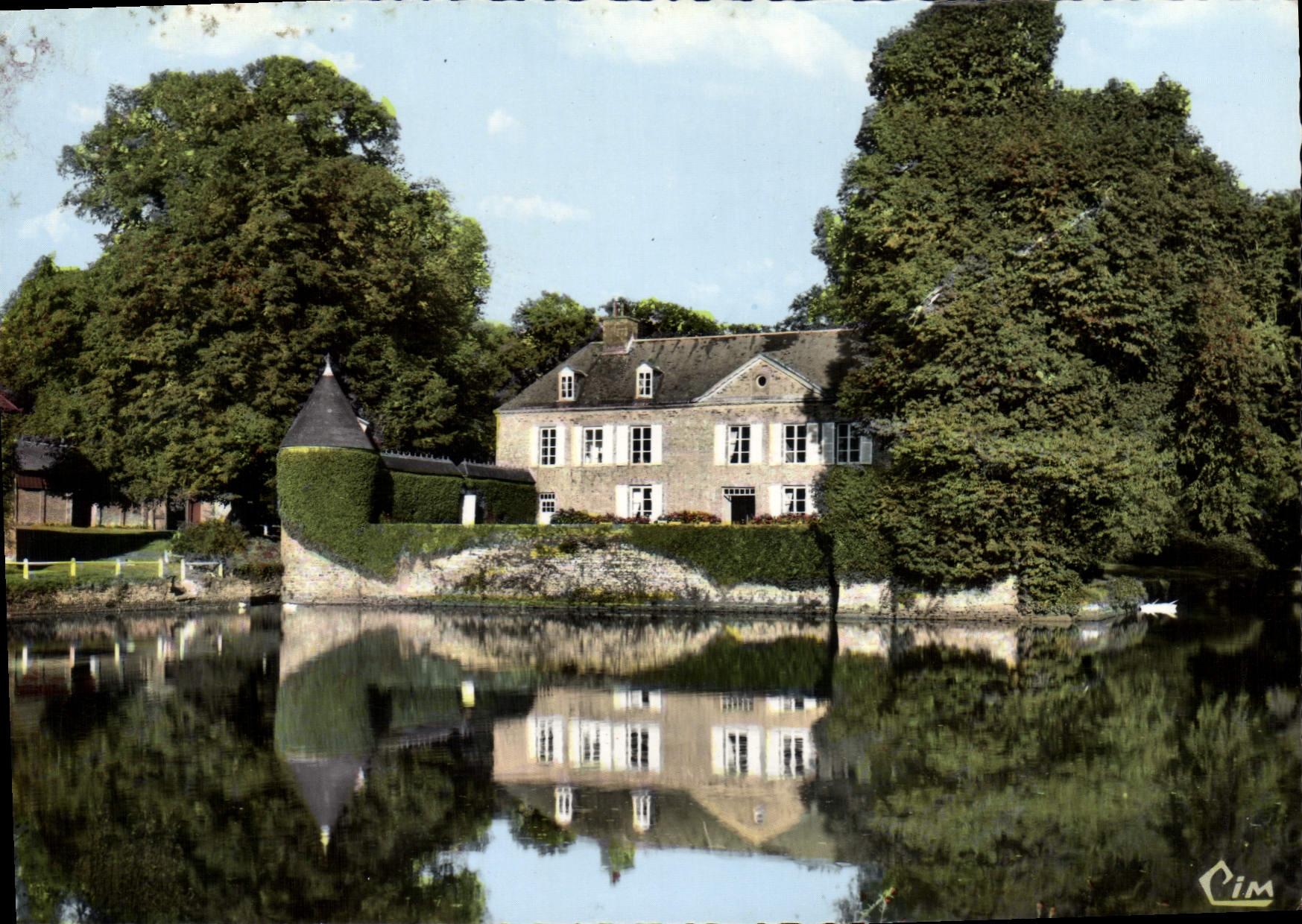 CPSM La Haute chapelle Orne manoir de la guyardiere 