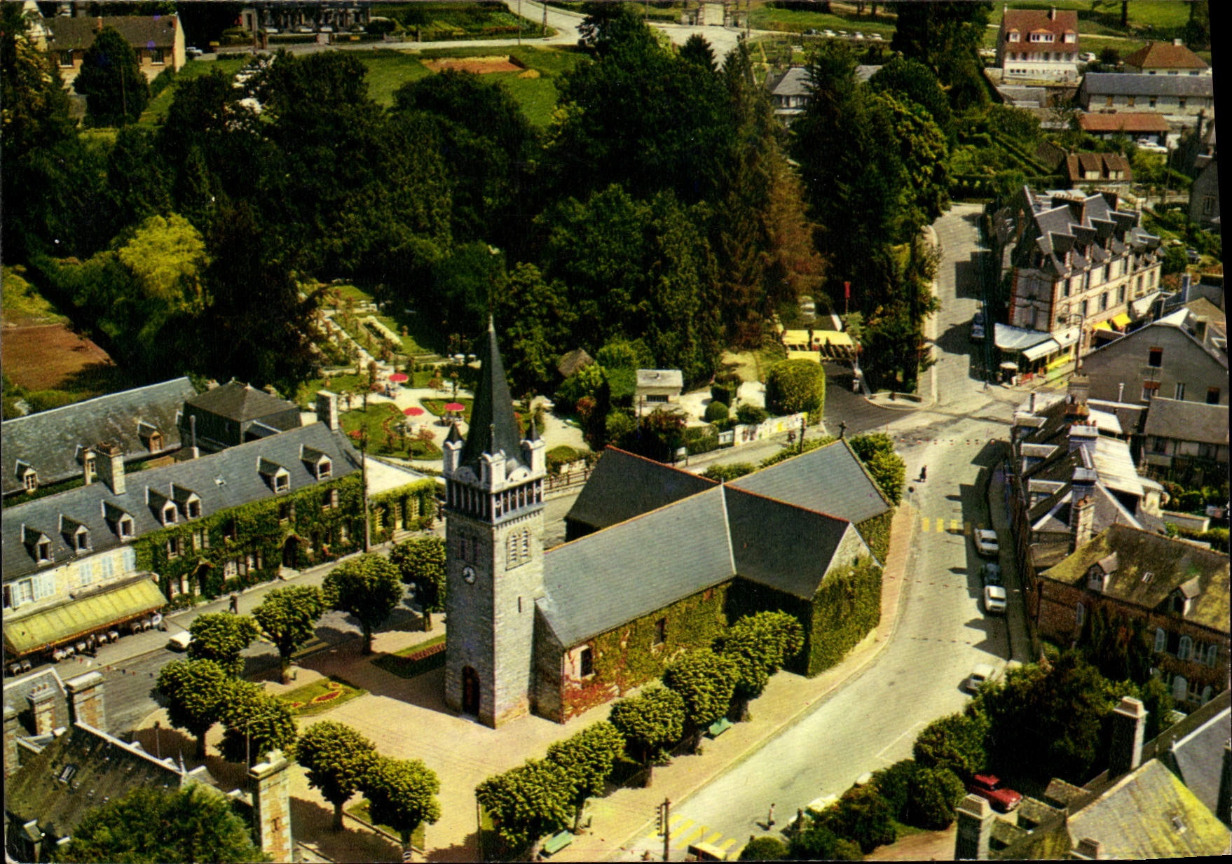 CPSM Tesse la Madeleine Orne Vue generale