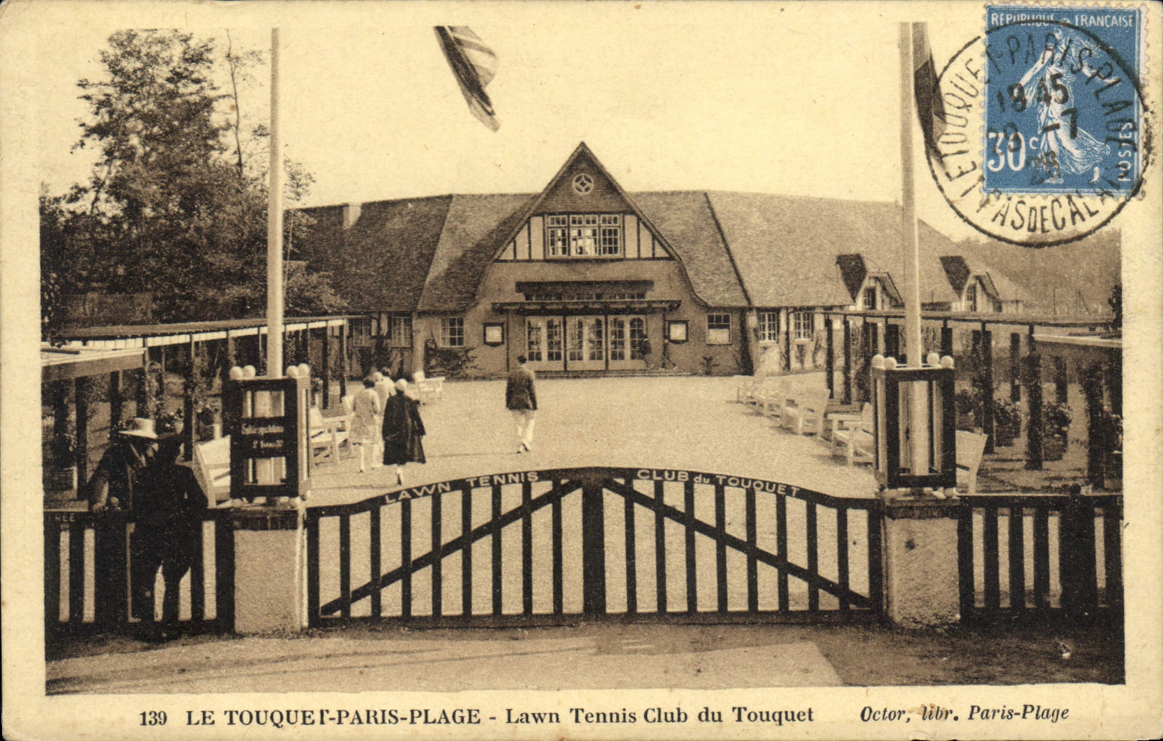 CPA Le Touquet Paris Plage Lawn Tennis Club