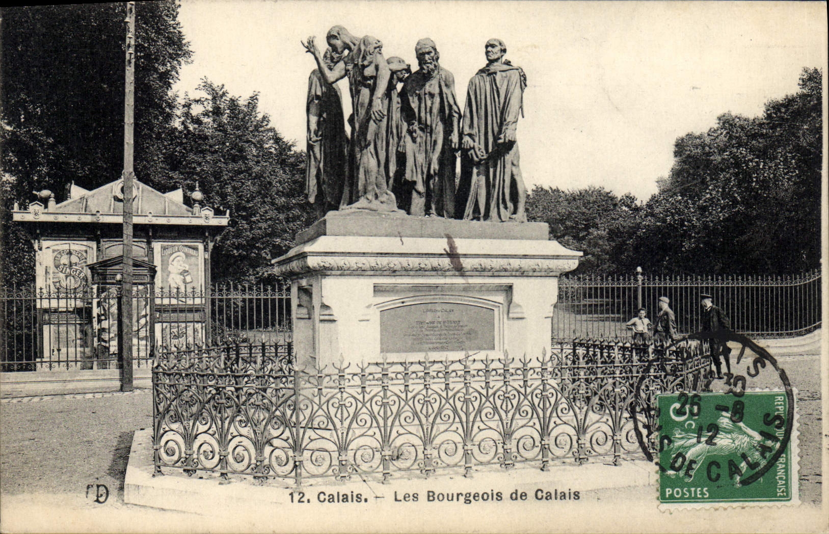 CPA Calais Les Bourgeois de Calais 