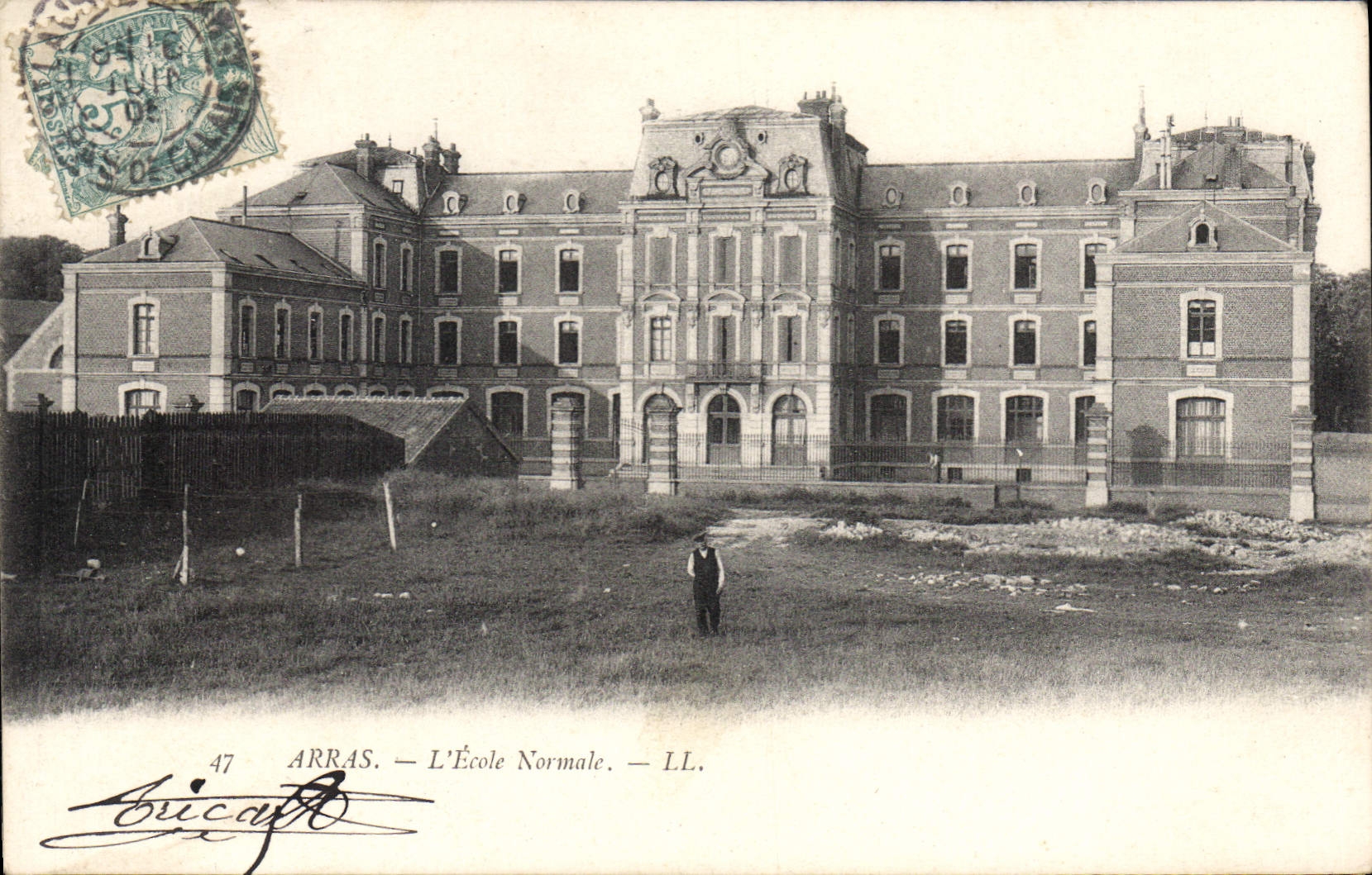 CPA Arras l'Ecole Normale 