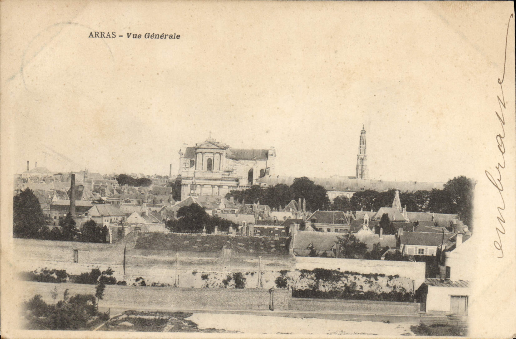 CPA Arras Vue Generale 