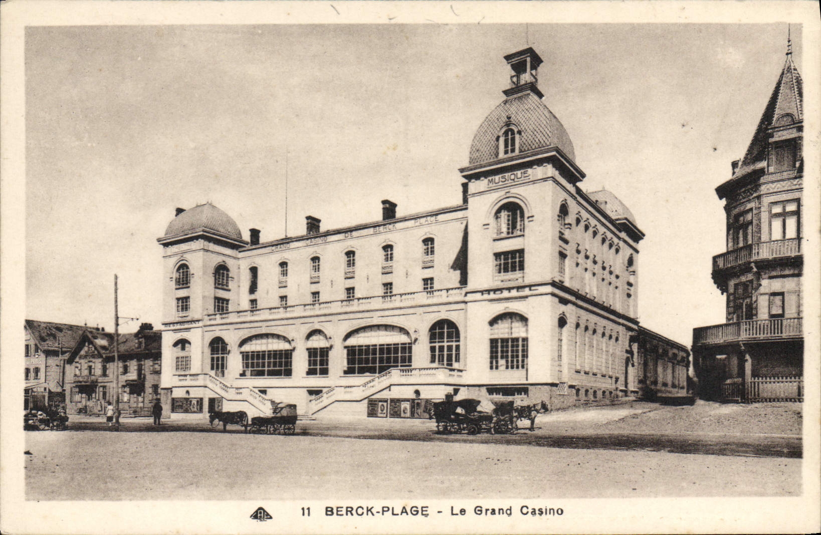 CPA Berck Plage le grand casino 