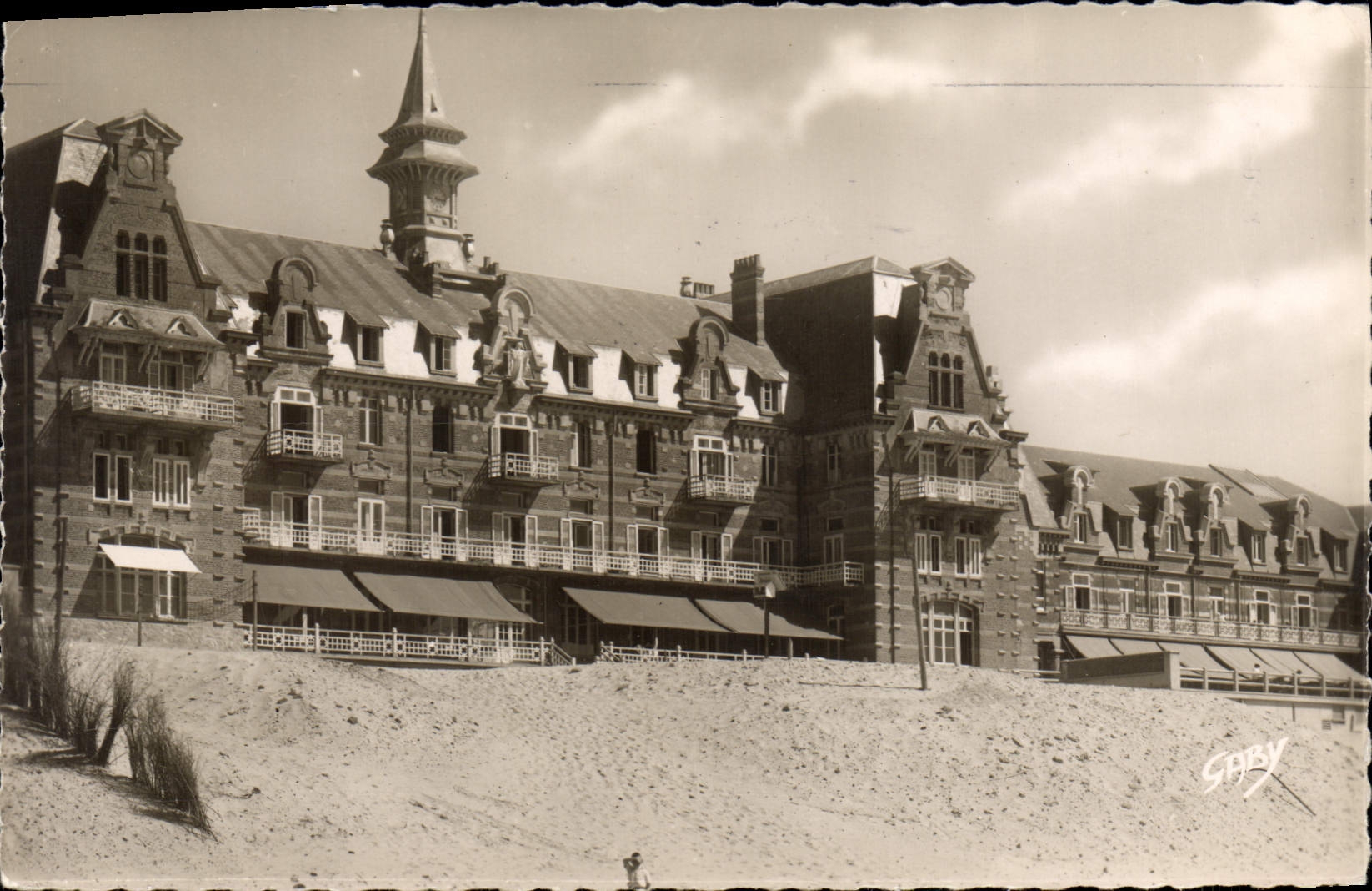 CPA Berck Plage P de C hopital Calot 