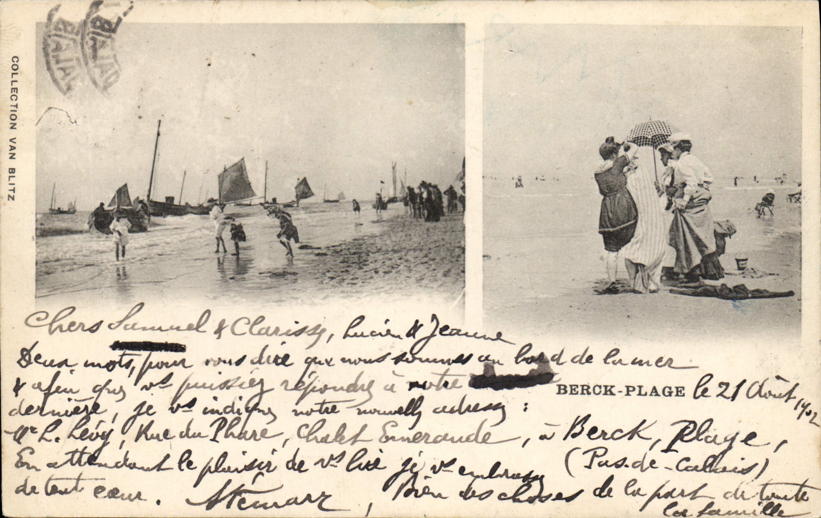 CPA Berck Plage 