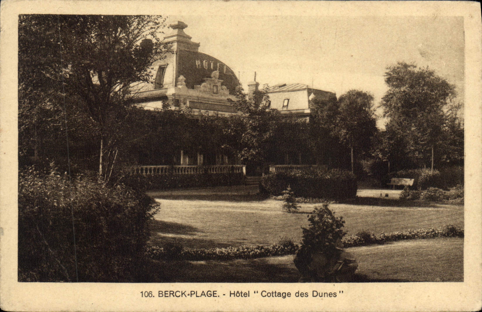 CPA Berck Plage hotel Cottage des Dunes 