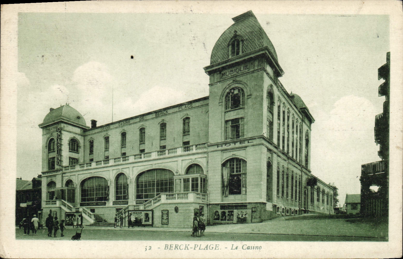 CPA Berck Plage le casino 