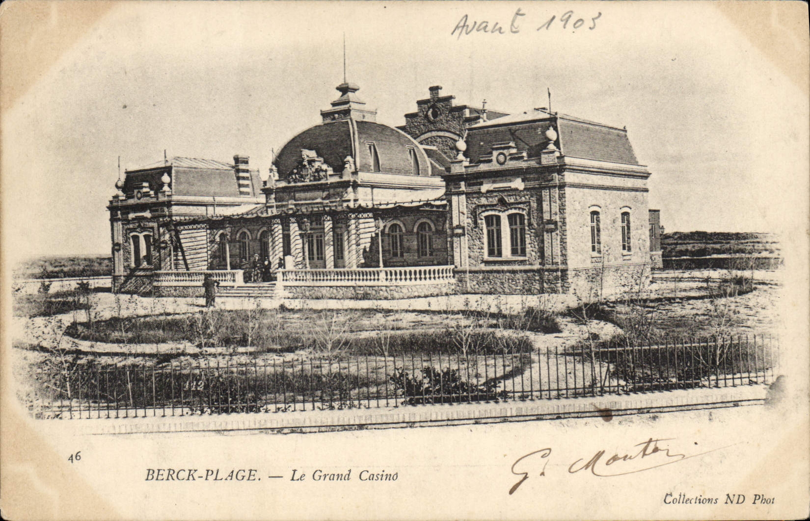 CPA Berck Plage le grand casino 
