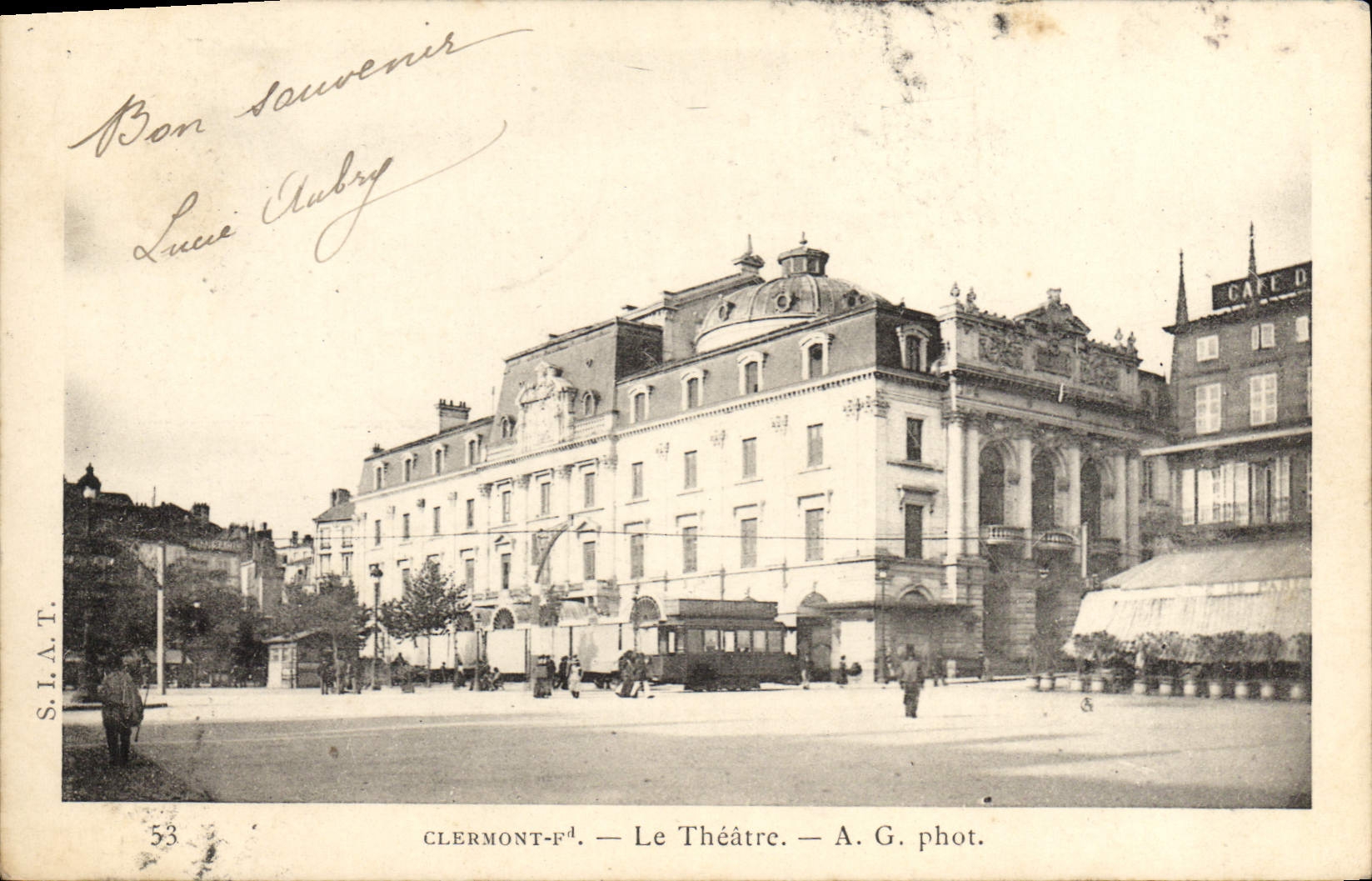 CPA Clermont Ferrand le Theatre