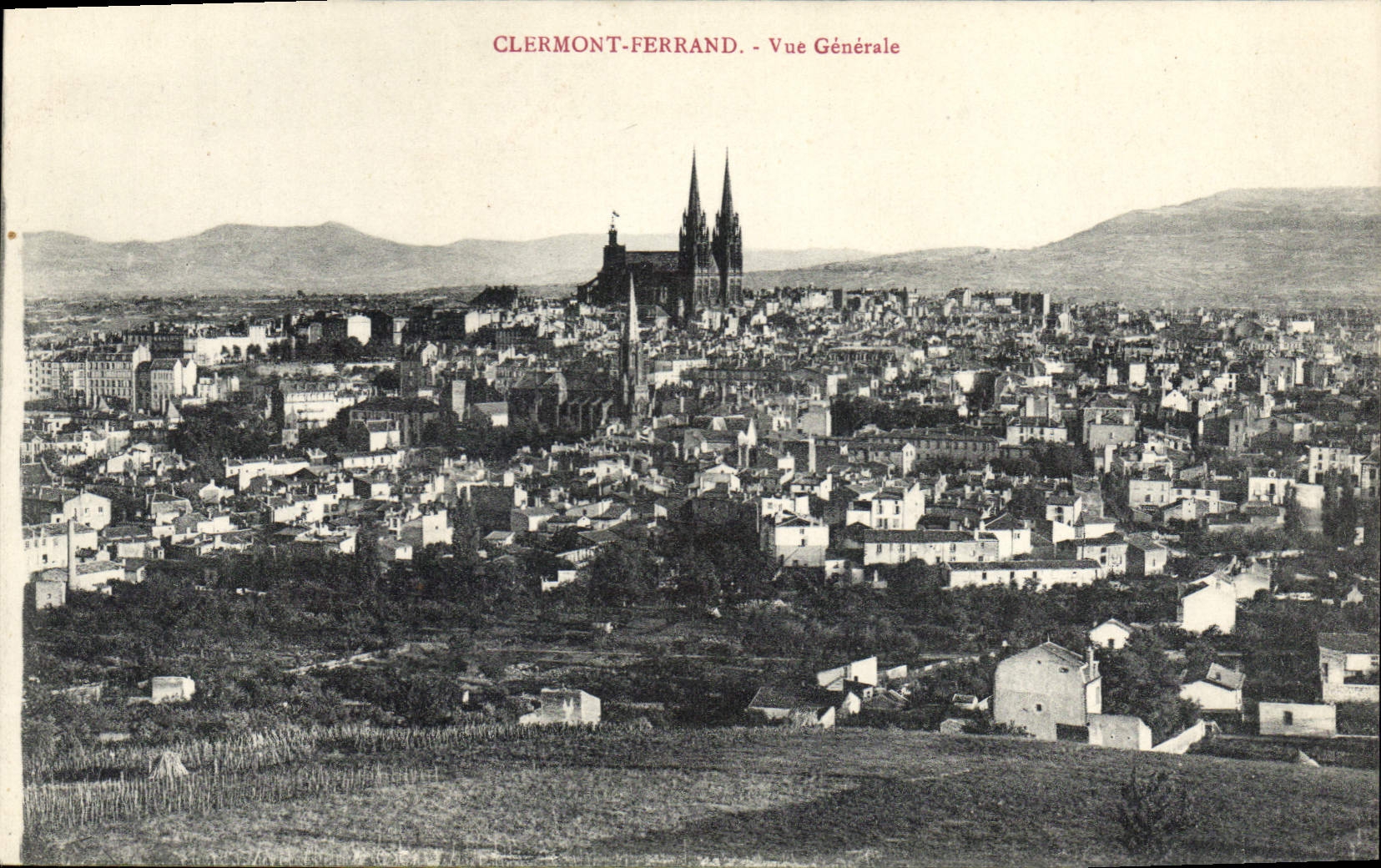 CPA Clermont Ferrand Vue generale