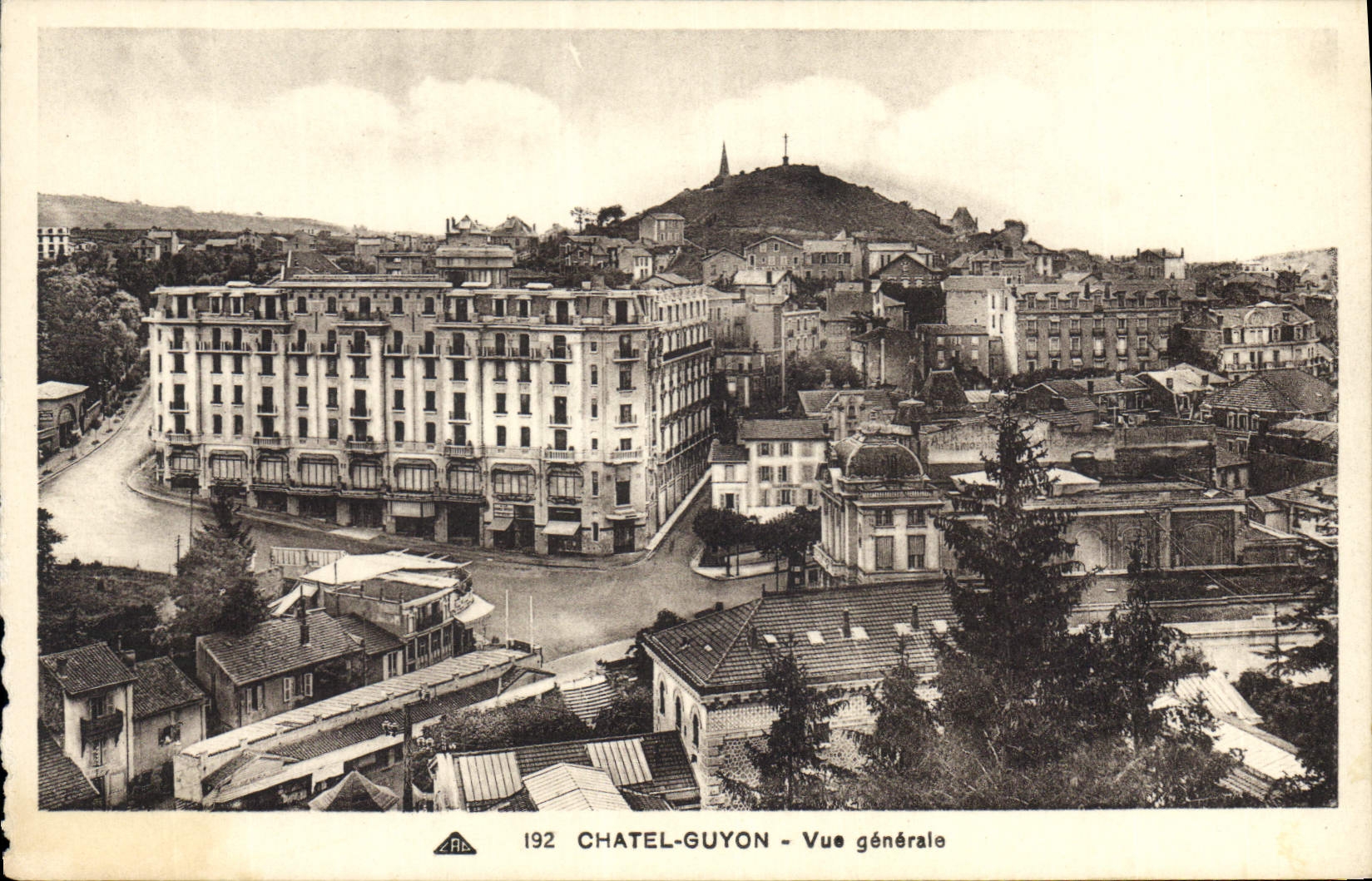 CPA Chatel Guyon vue generale 