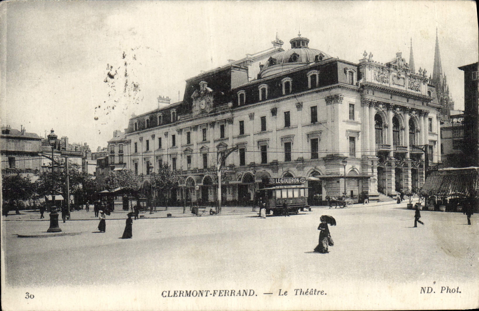 CPA Clermont Ferrand le theatre
