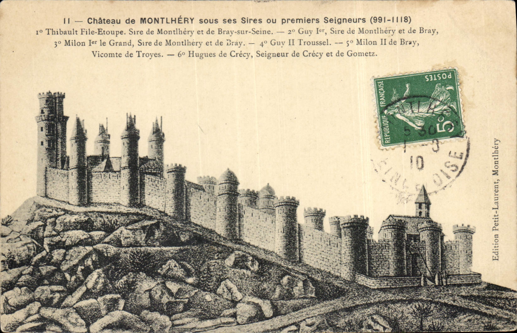 CPA Chateau de Montlhery sous ses Sires ou premiers Seigneurs 991 1118