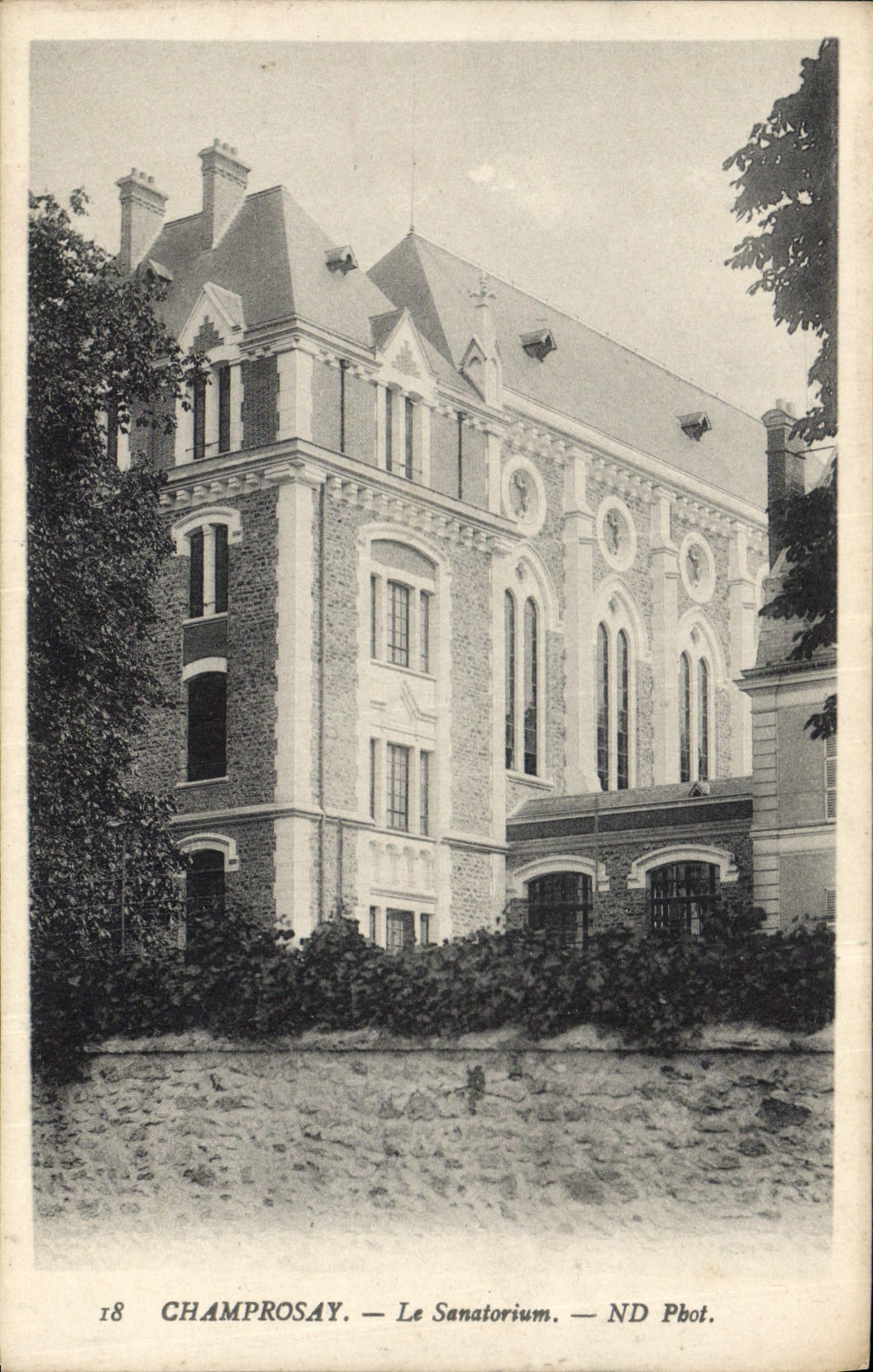 CPA Champrosay le Sanatorium 