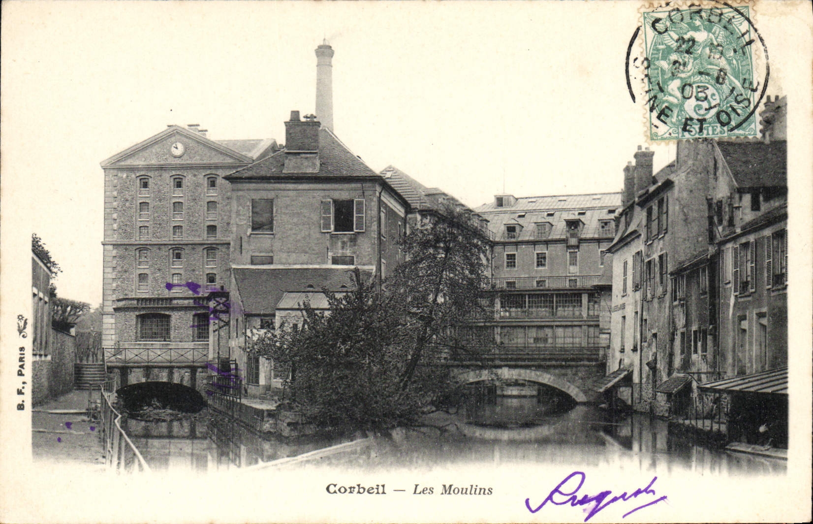 CPA Corbeil les Moulins 