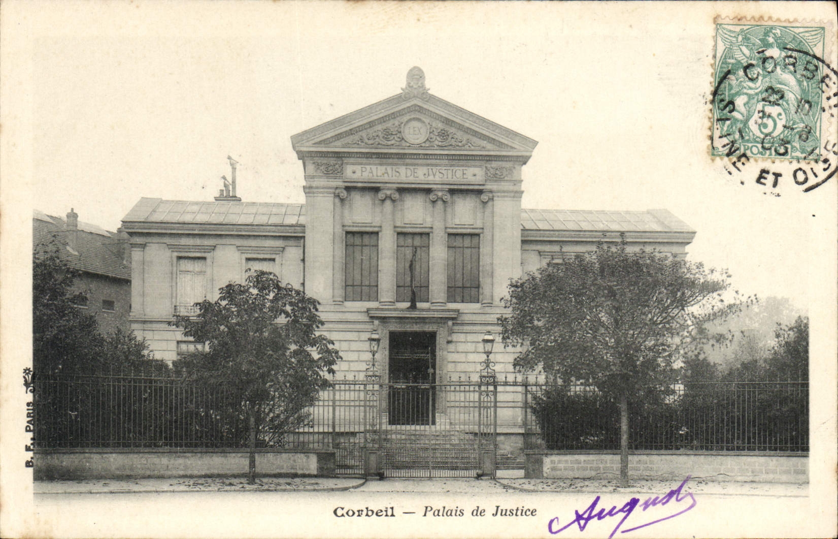 CPA Corbeil palais de justice 