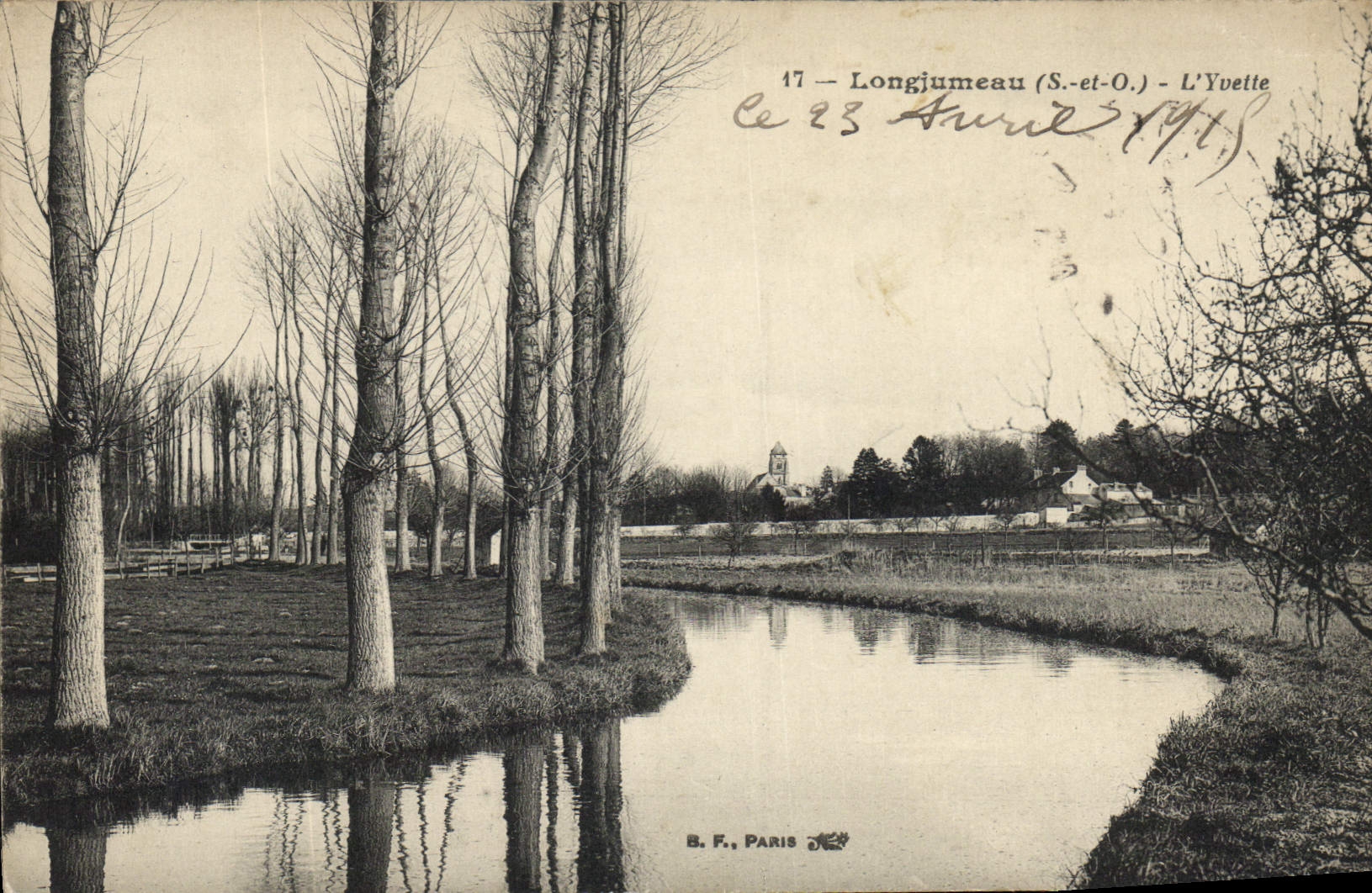 CPA Longjumeau S et O l'Yvette 