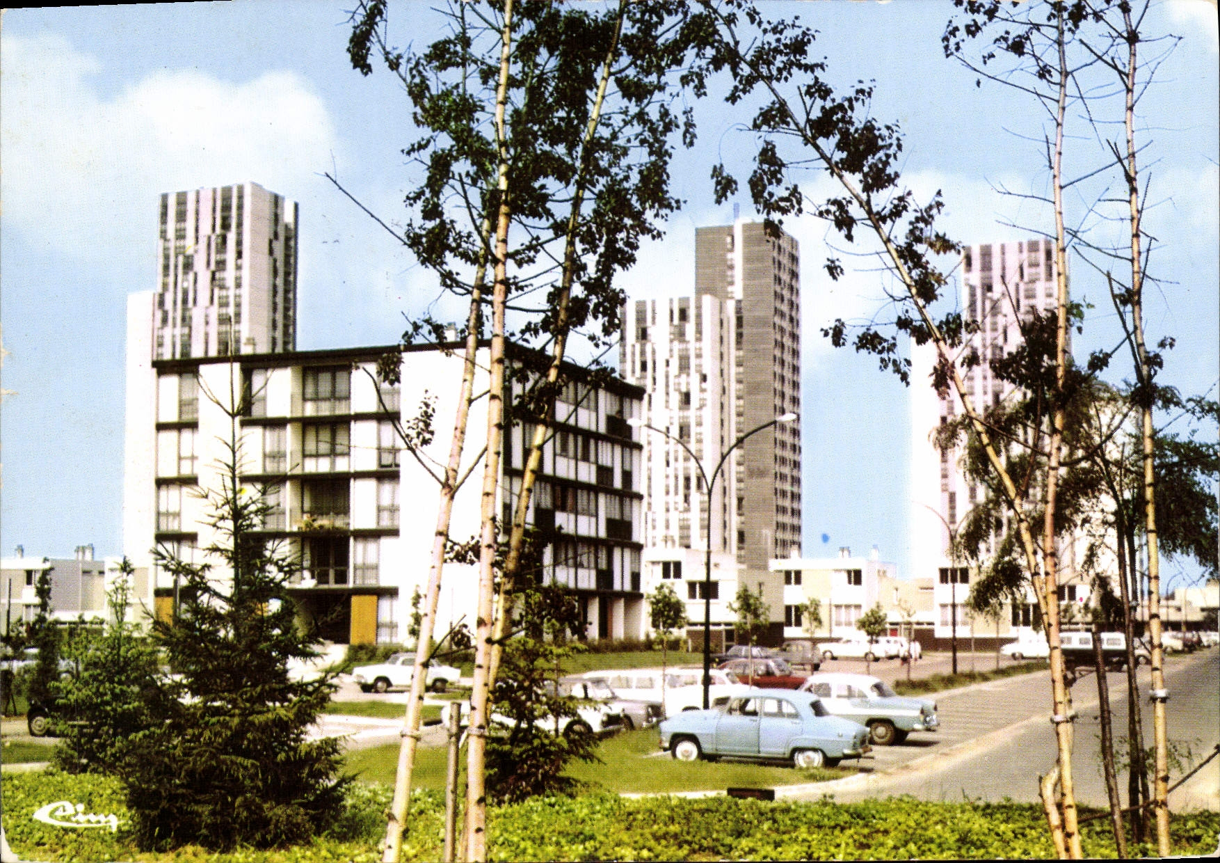 CPSM Vigneux Essonne la Croix Blanche Arch Santelli Paris