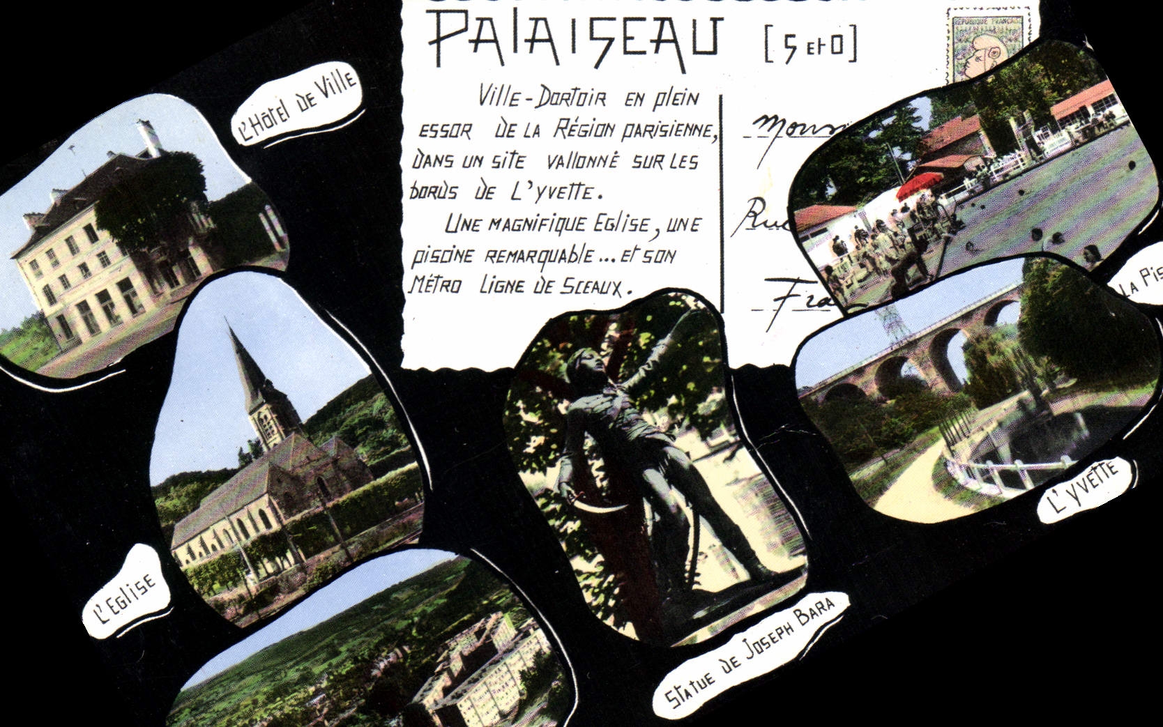 CPSM Souvenir de Palaiseau