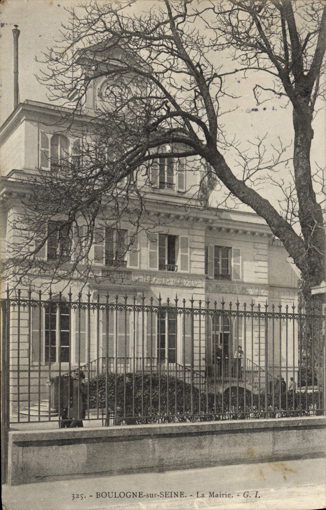 CPA Boulogne sur Seine La Mairie