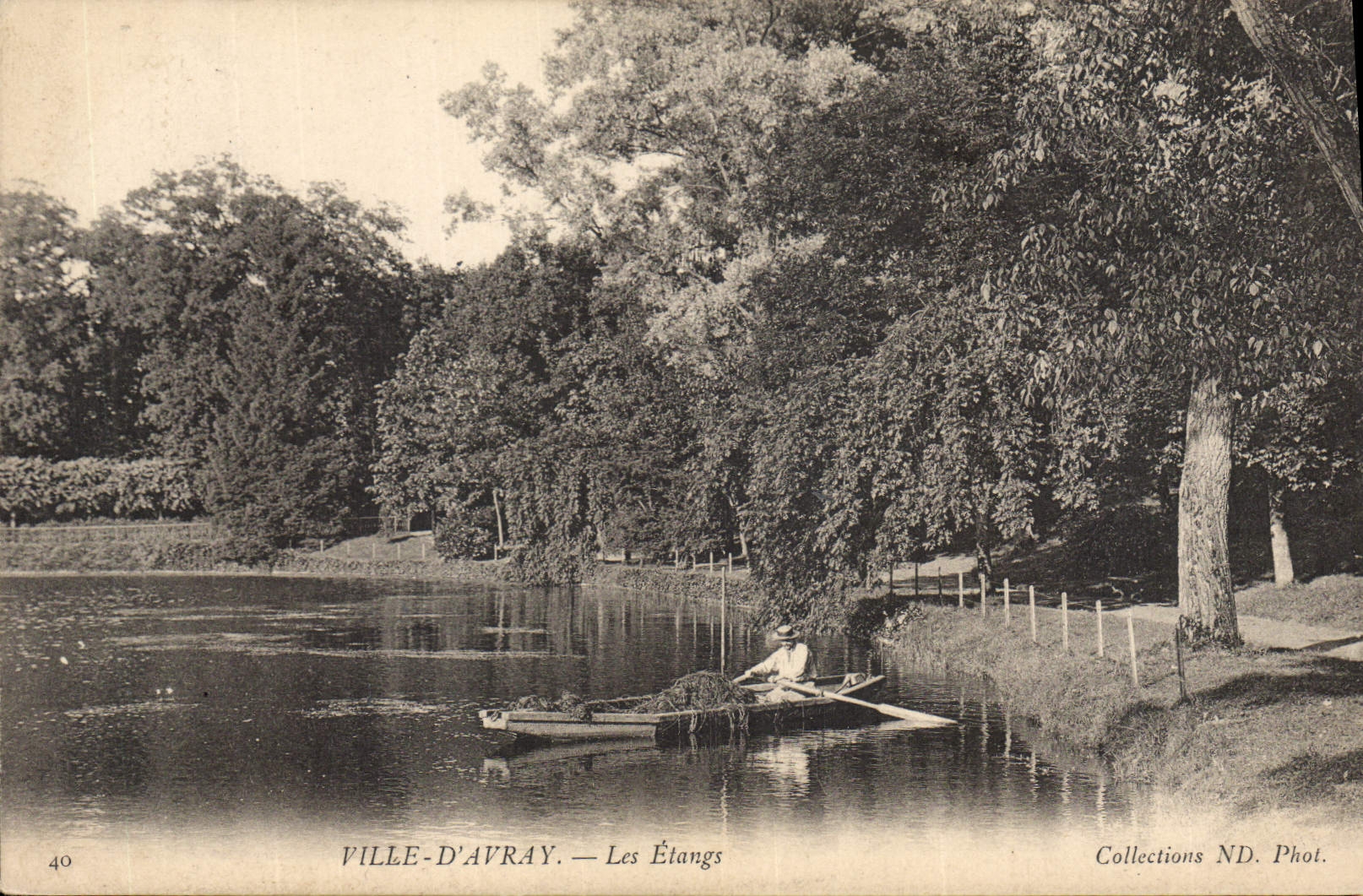 CPA Ville d'Avray Les Etangs