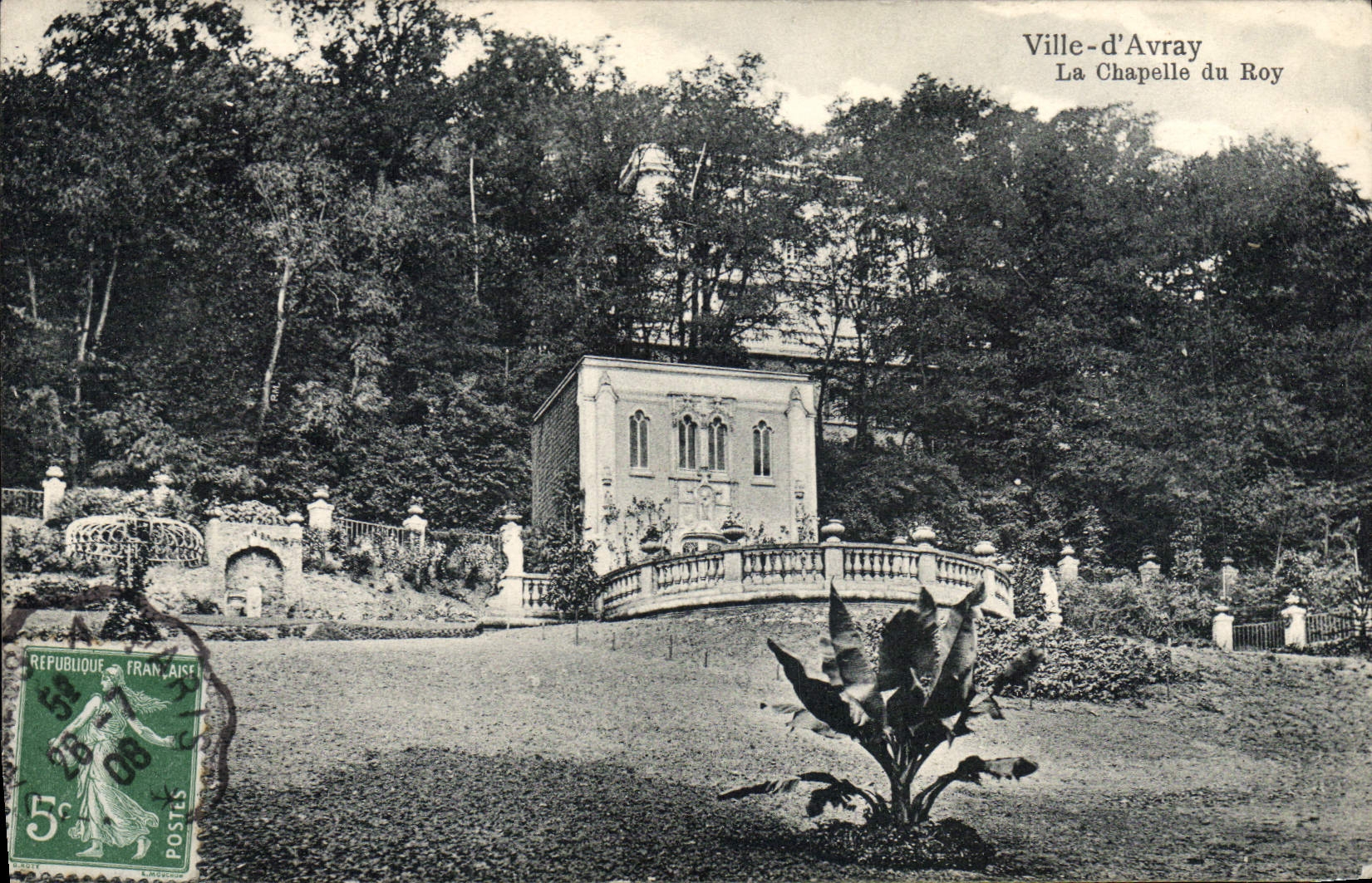 CPA Ville d'Avray La Chapelle du Roy