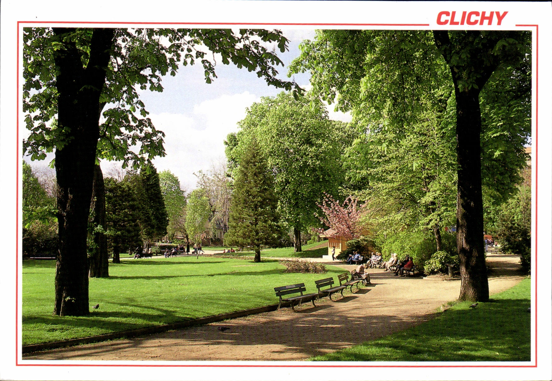 CPSM Clichy Le Parc Roger Salengro