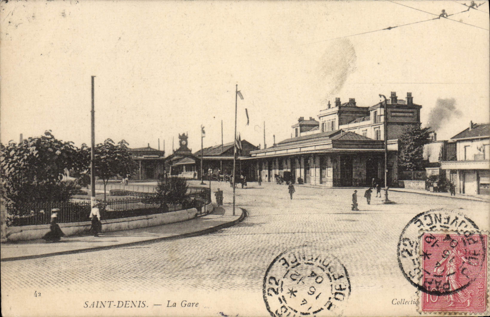 CPA Saint Denis La Gare