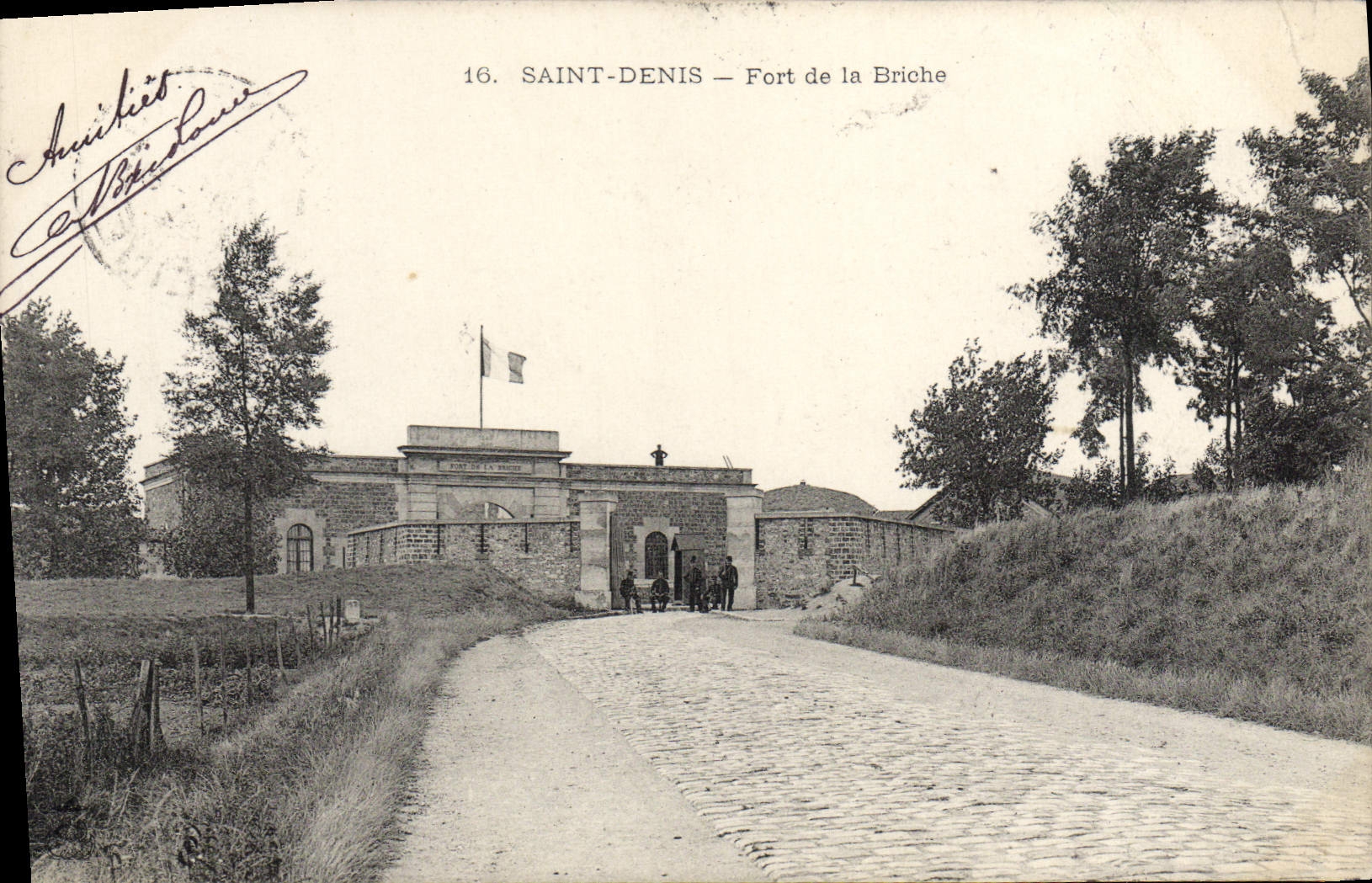 CPA Saint Denis Fort de la Briche