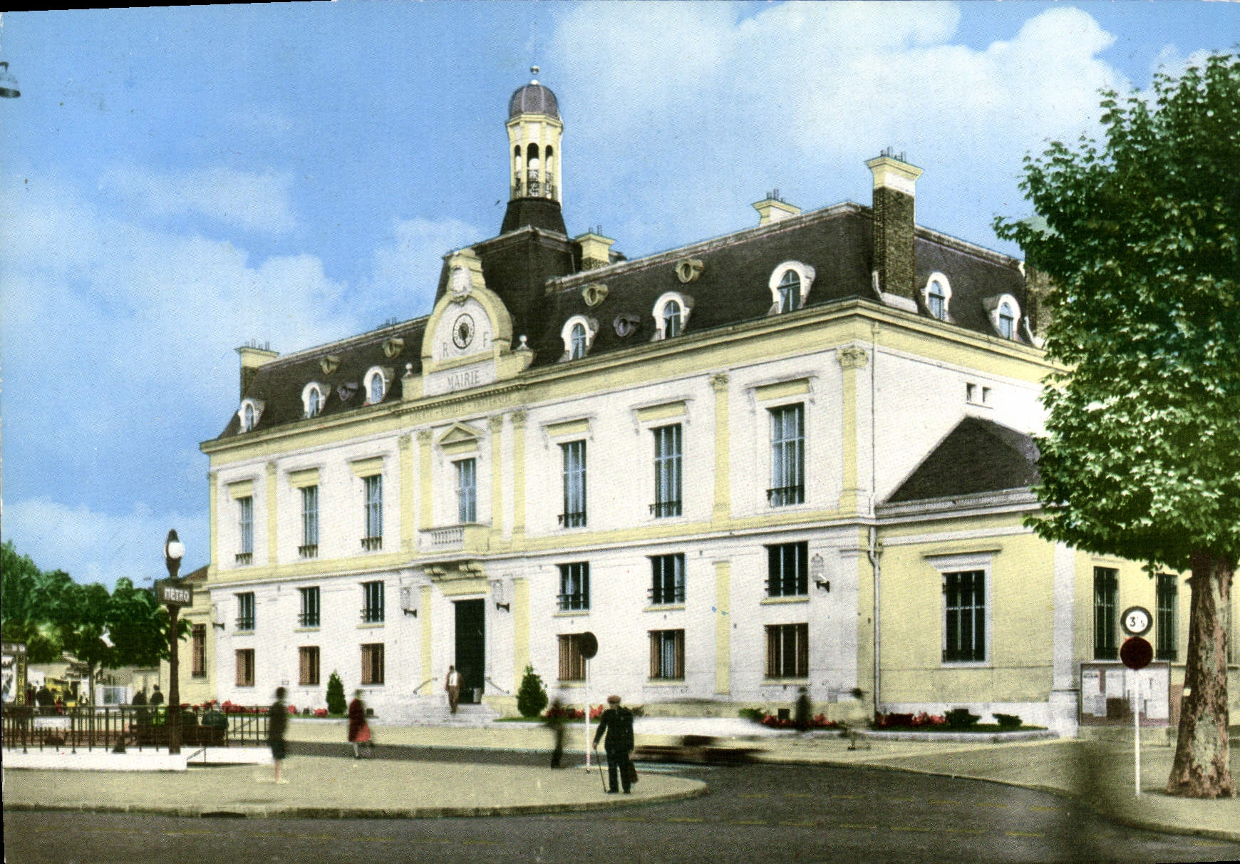 CPSM Saint Ouen La mairie
