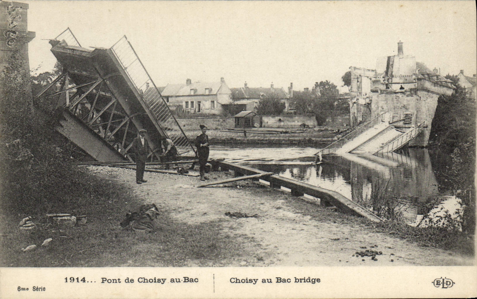 CPA Pont de Choisy au Bac 