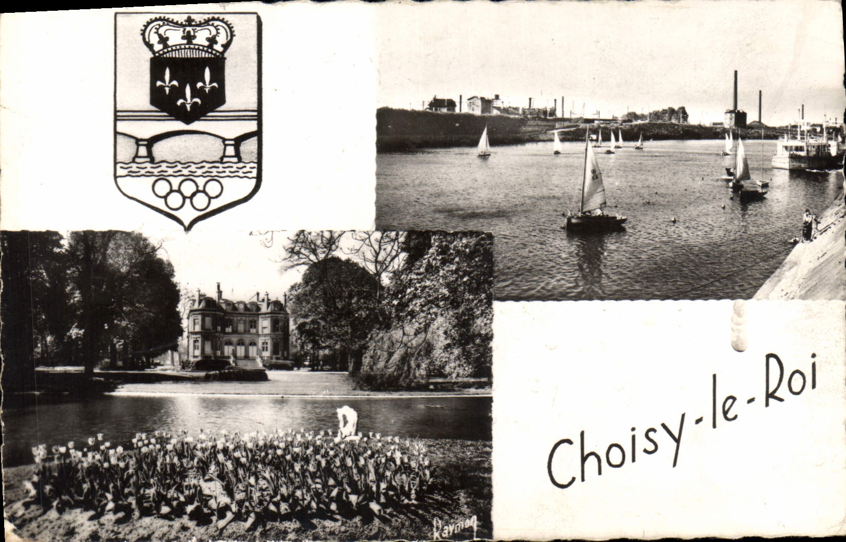 CPA Choisy le Roi Jardin de la Mairie