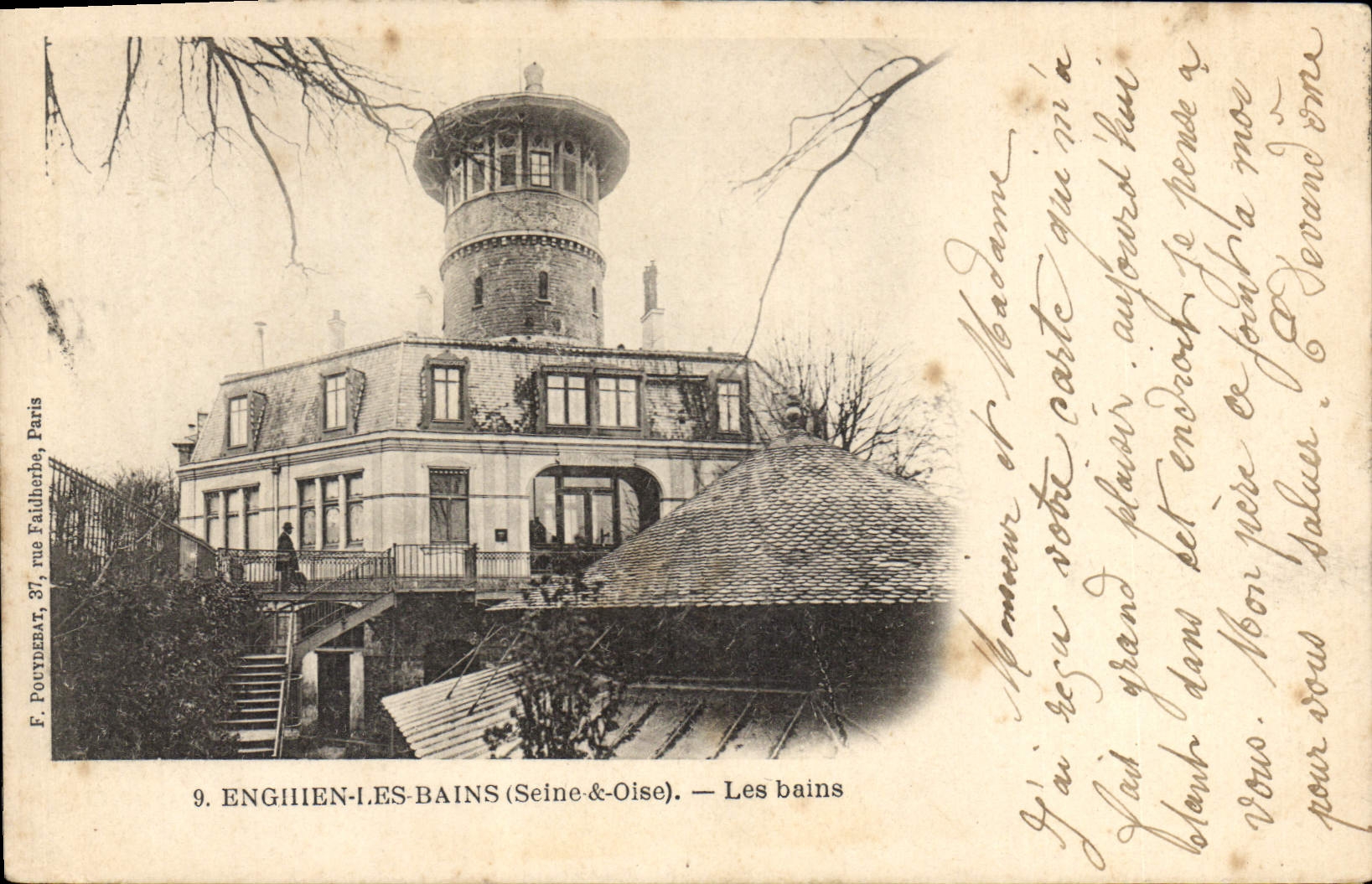 CPA Enghien les Bains Les Bains