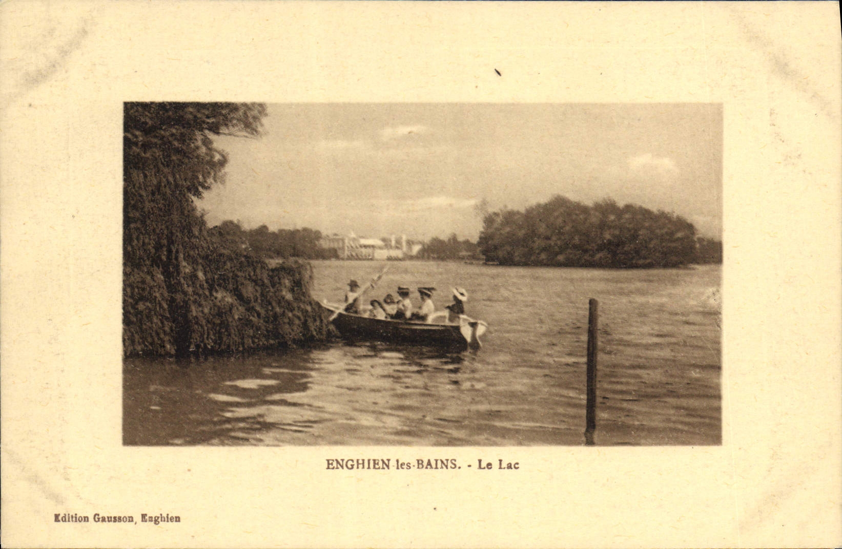 CPA Enghien les Bains Le Lac
