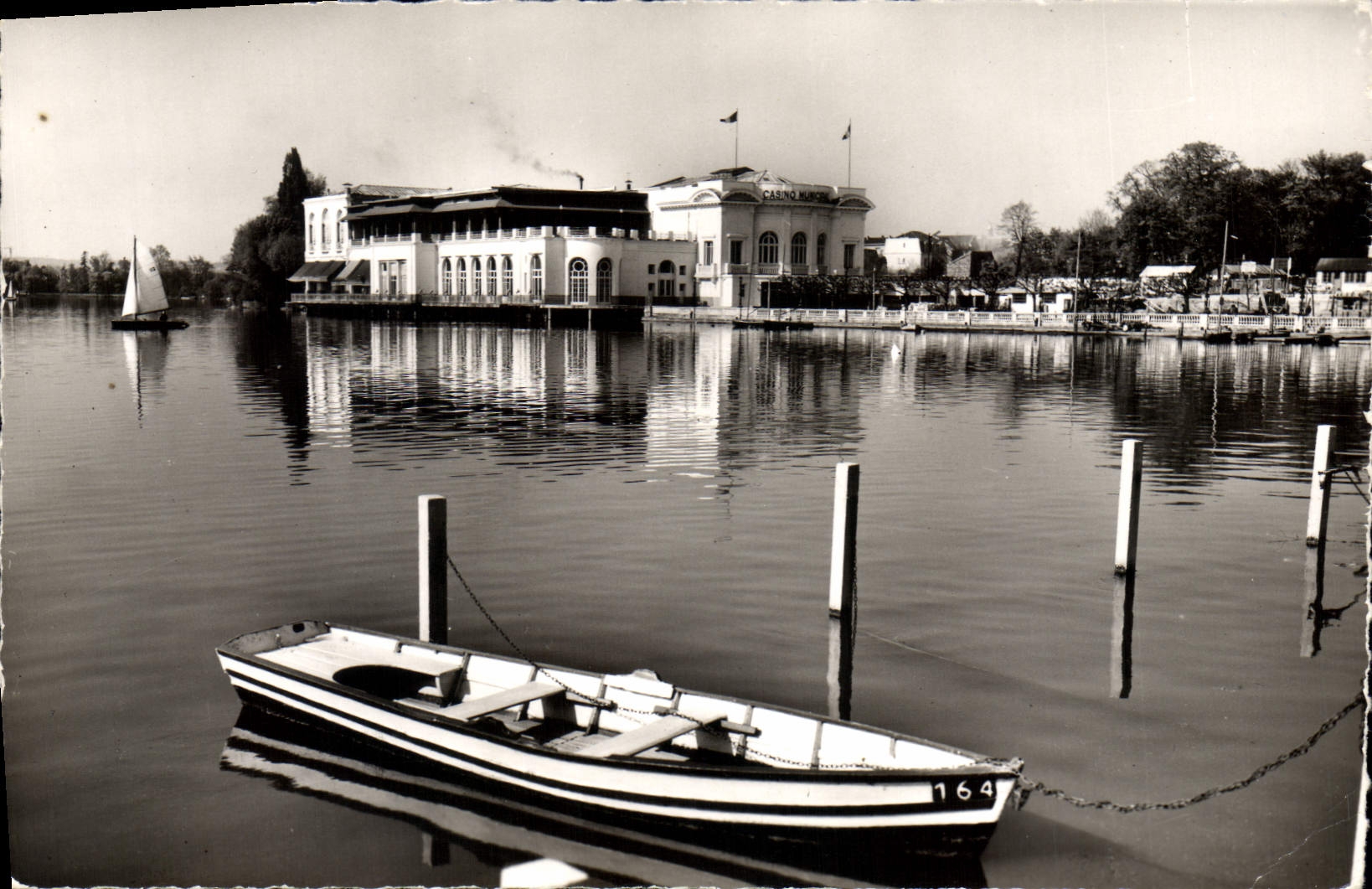 CPA Enghien les Bains Le Lac et le Casino